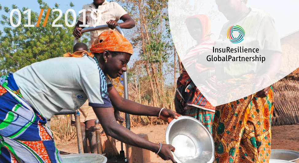 How can linking climate risk insurance with shock-responsive social protection contribute to climate resilience?