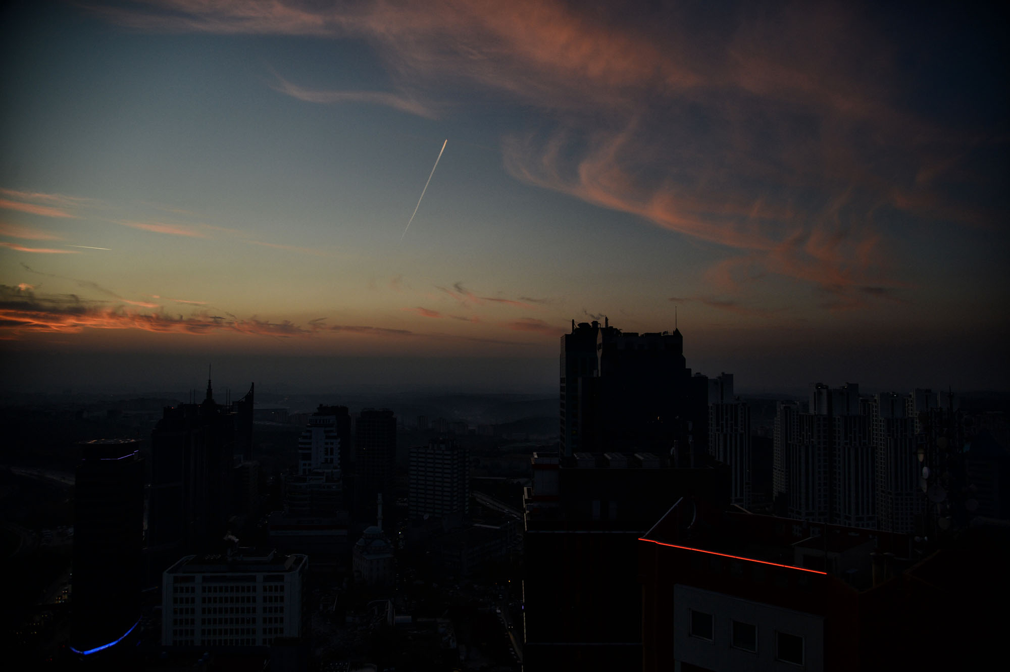 City Sky. Istanbul, Turkey.