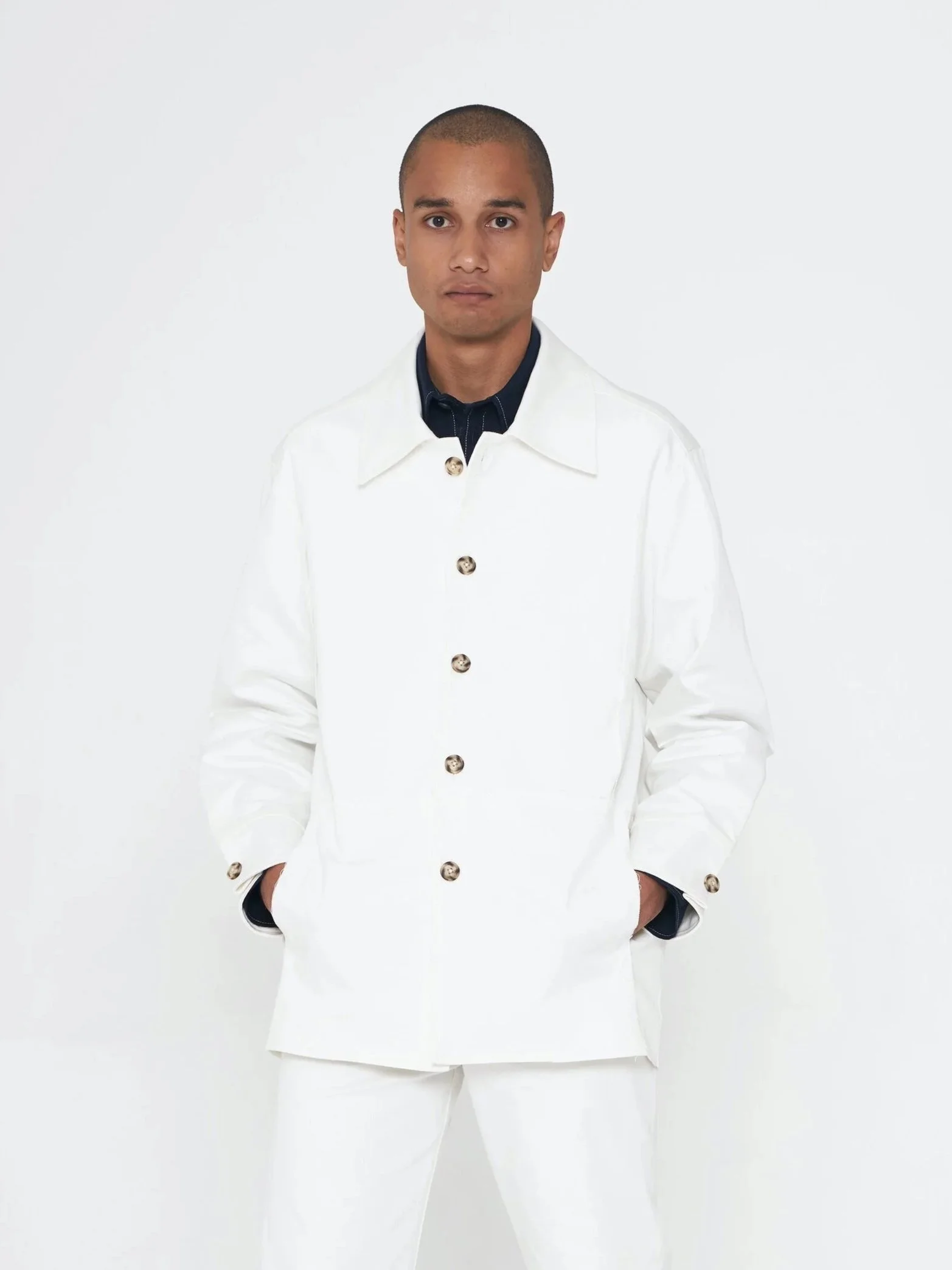 LISA _ White Organic Denim