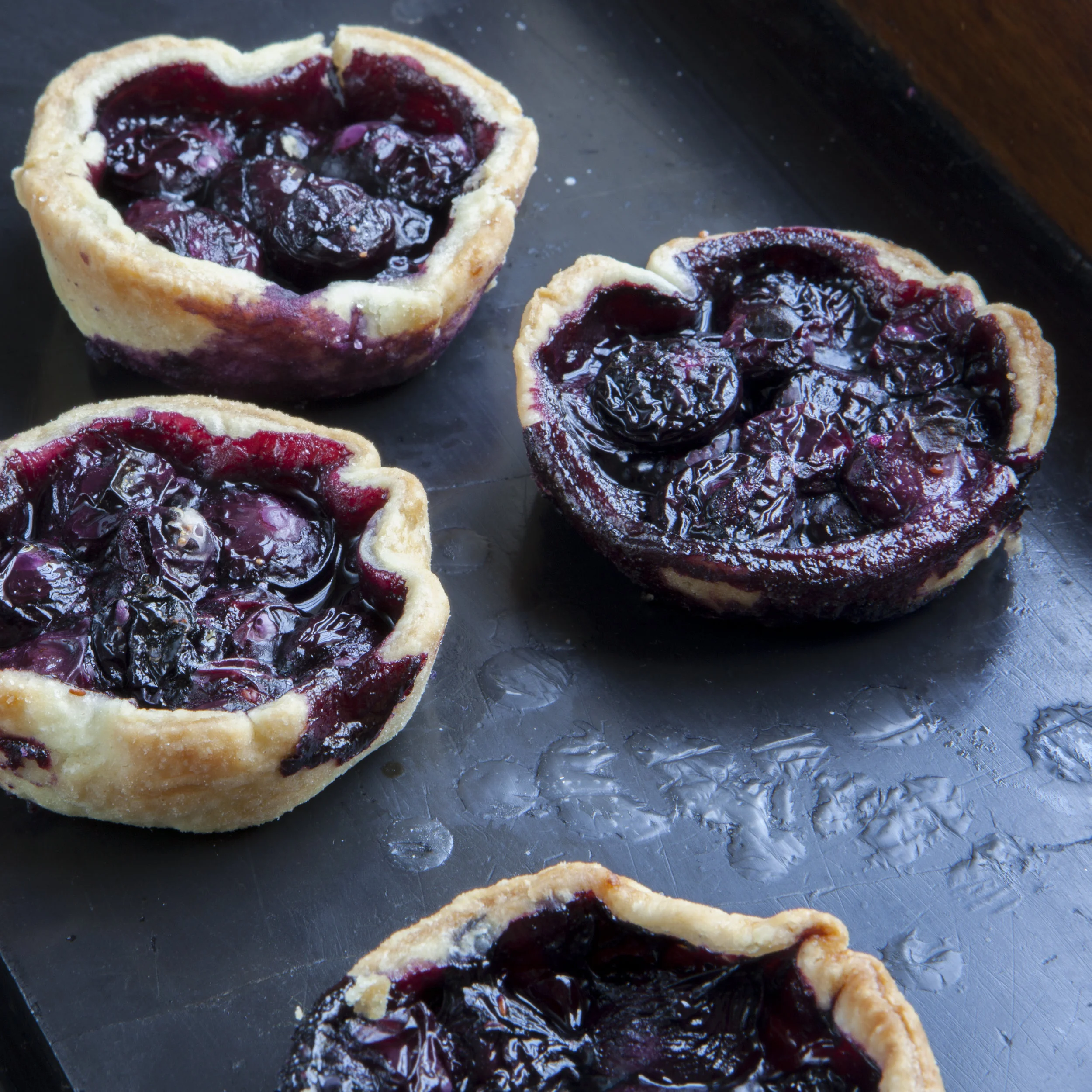 Mini Blueberry Pies