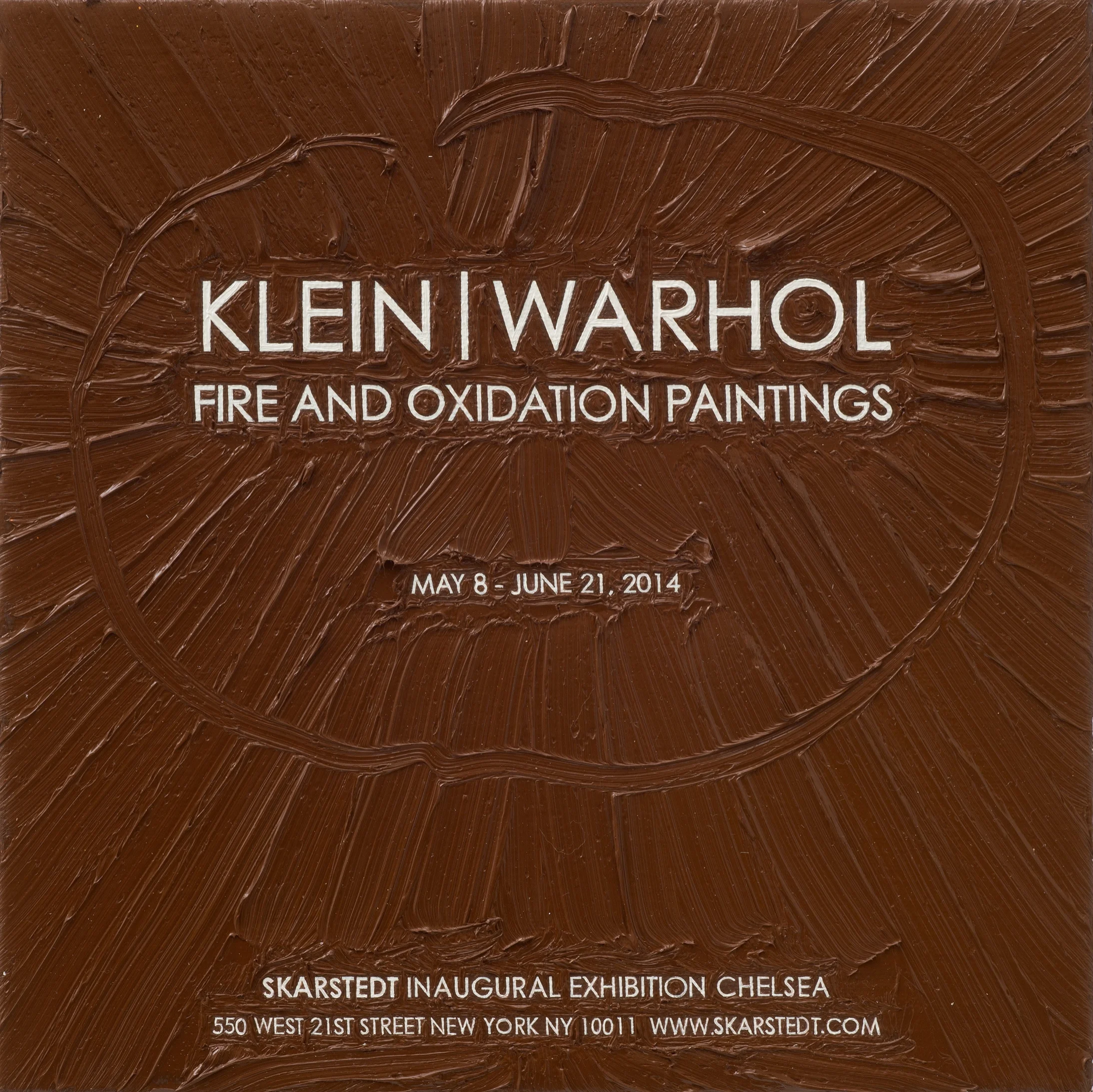 Klein Warhol at Skarstedt