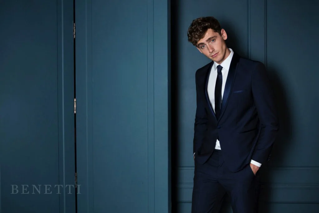 dinner jacket and bow tie