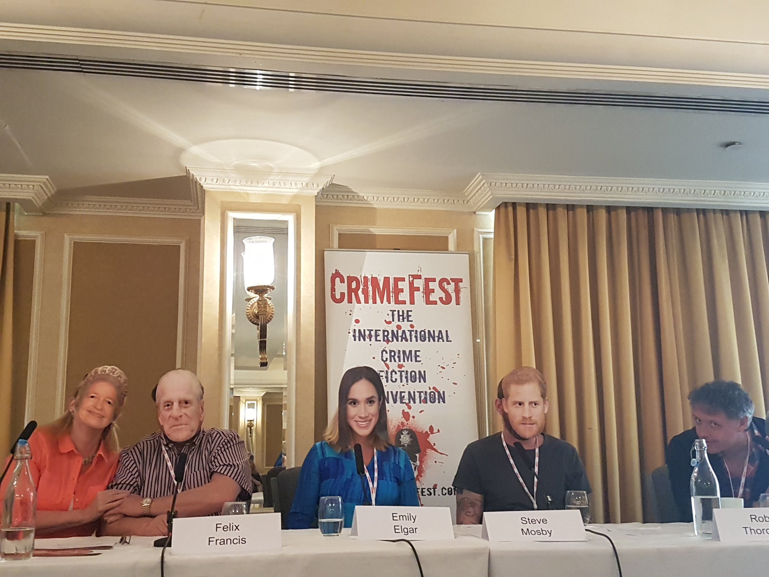 CrimeFest meets royal wedding