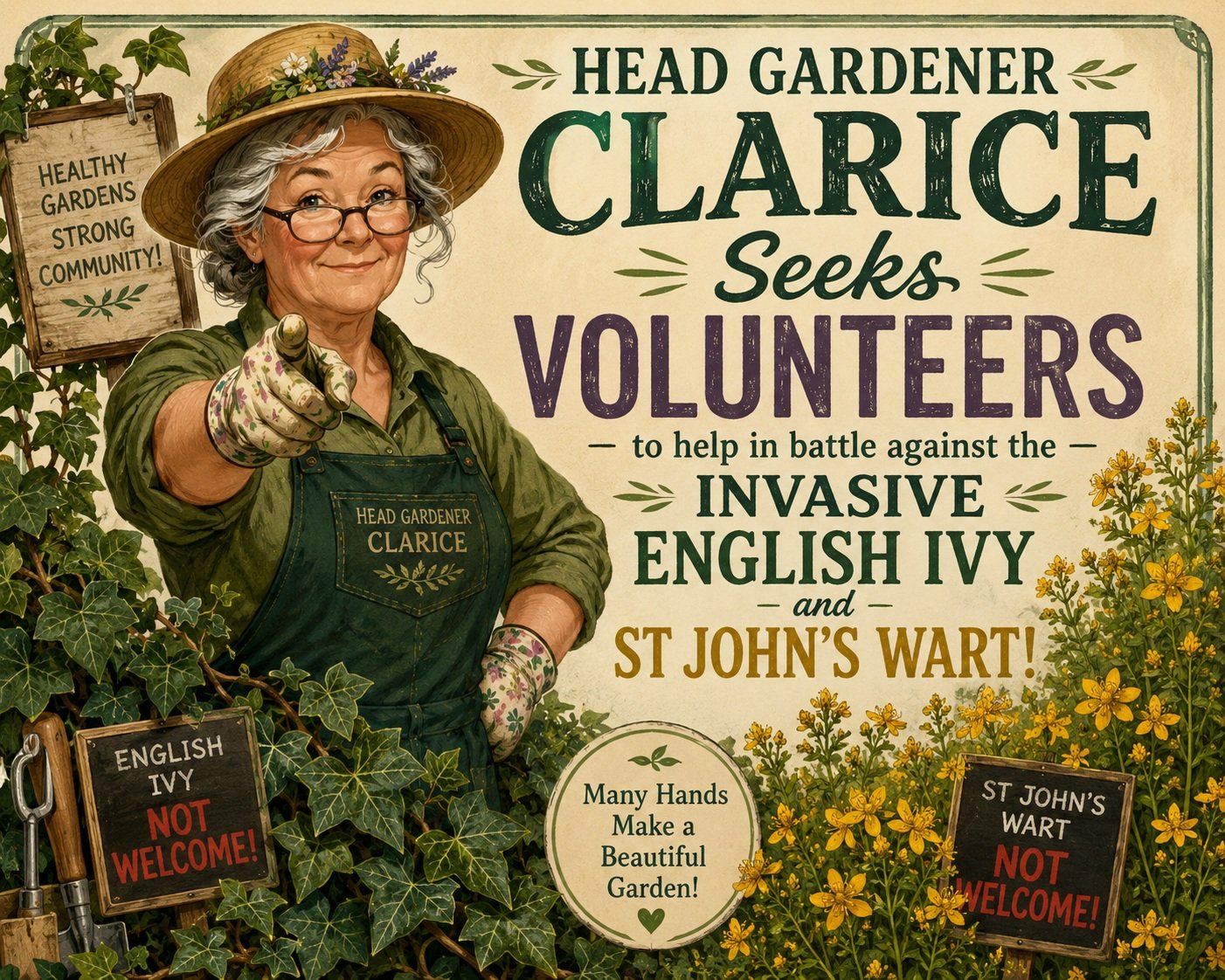 Clarice needs you!