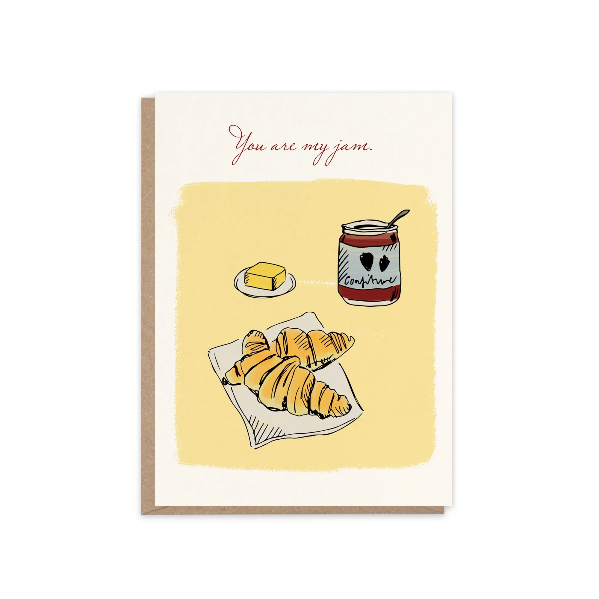 You Are My Jam | Continental Breakfast Greeting Card