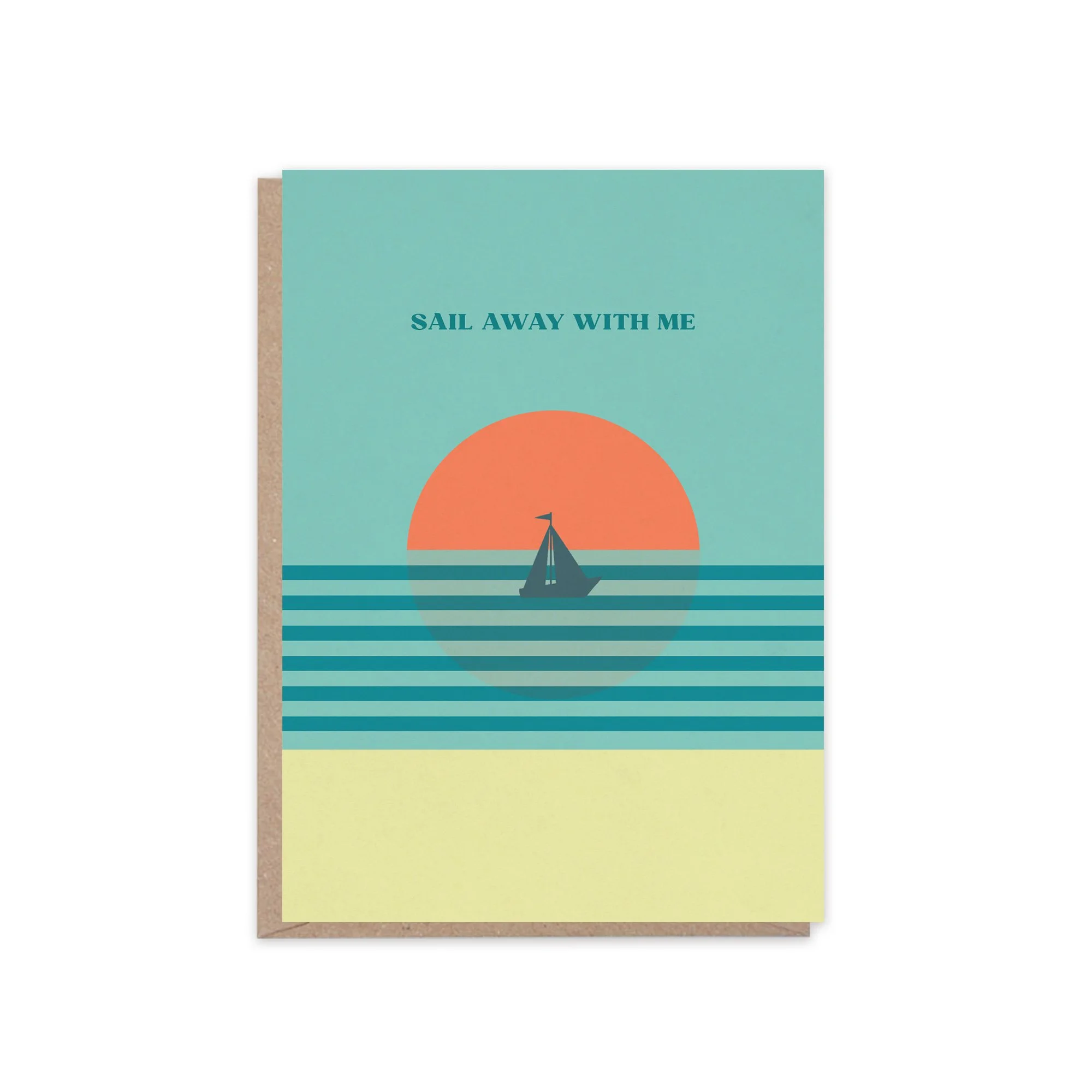 Sail Away With Me Greeting Card