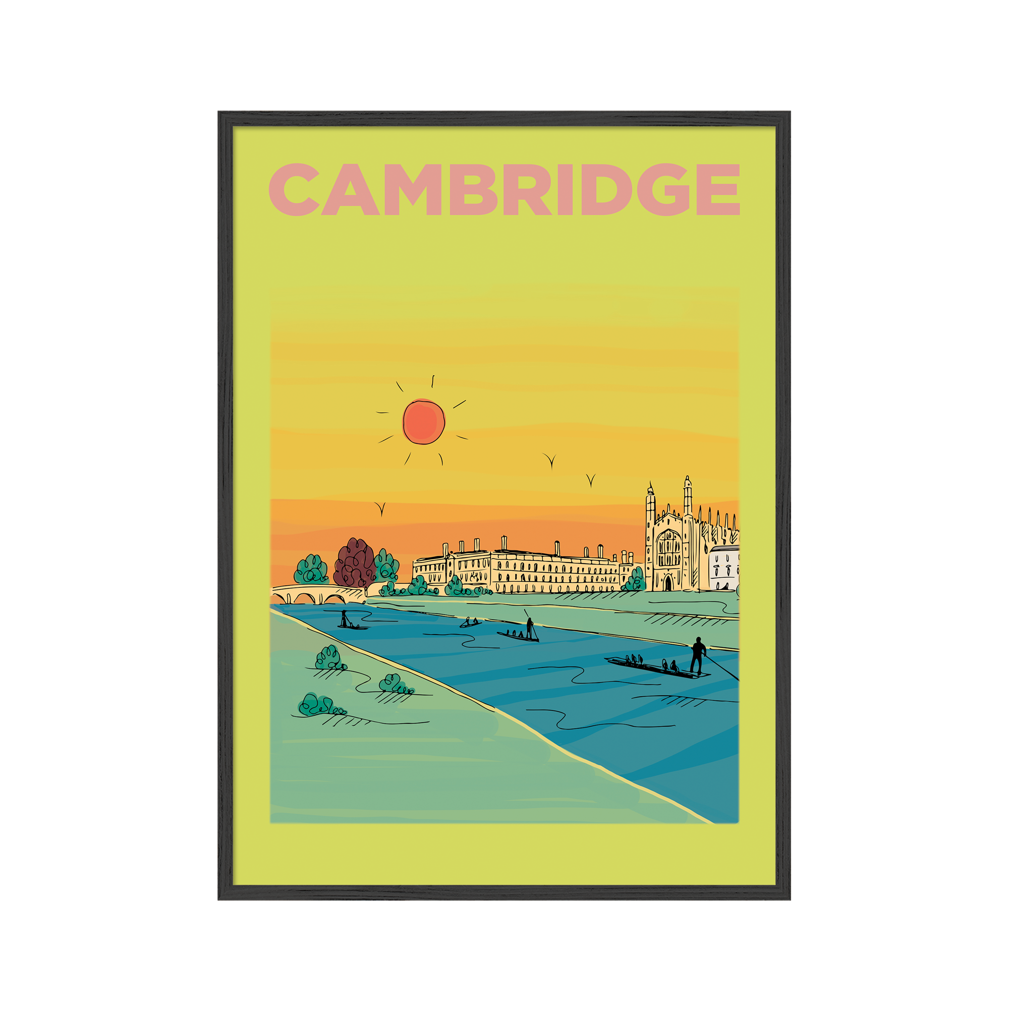 Cambridge | Summer Escapes Print