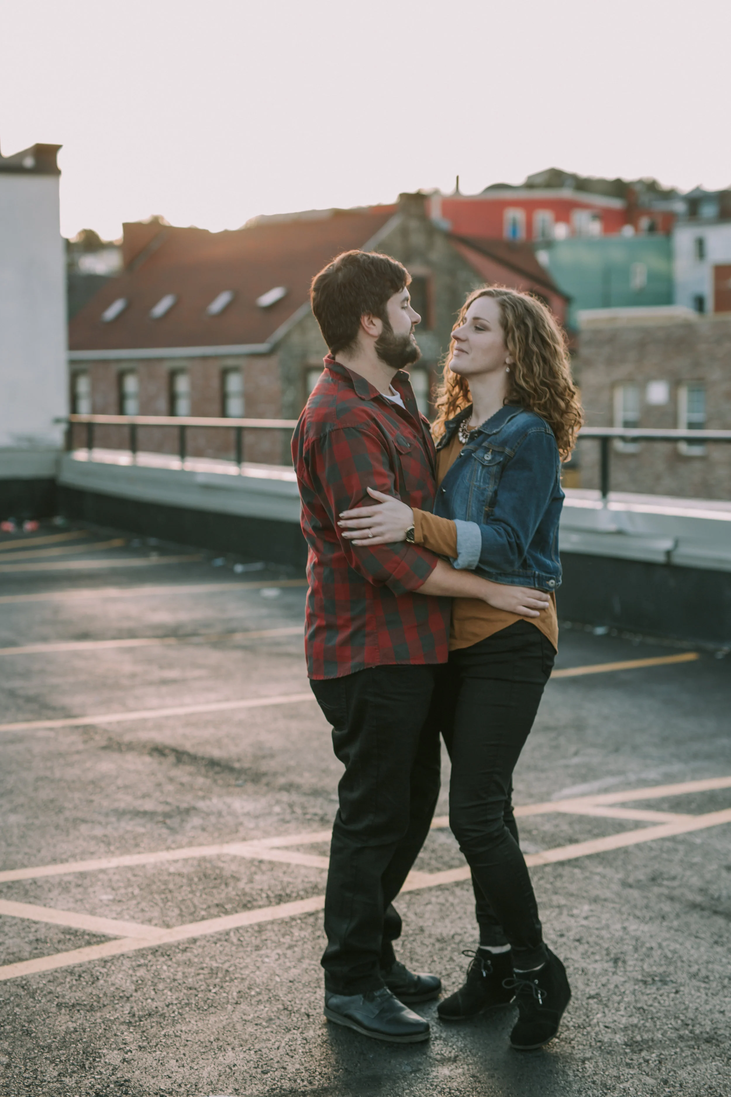 downtown St. John's engagement. Newfoundland wedding photographer