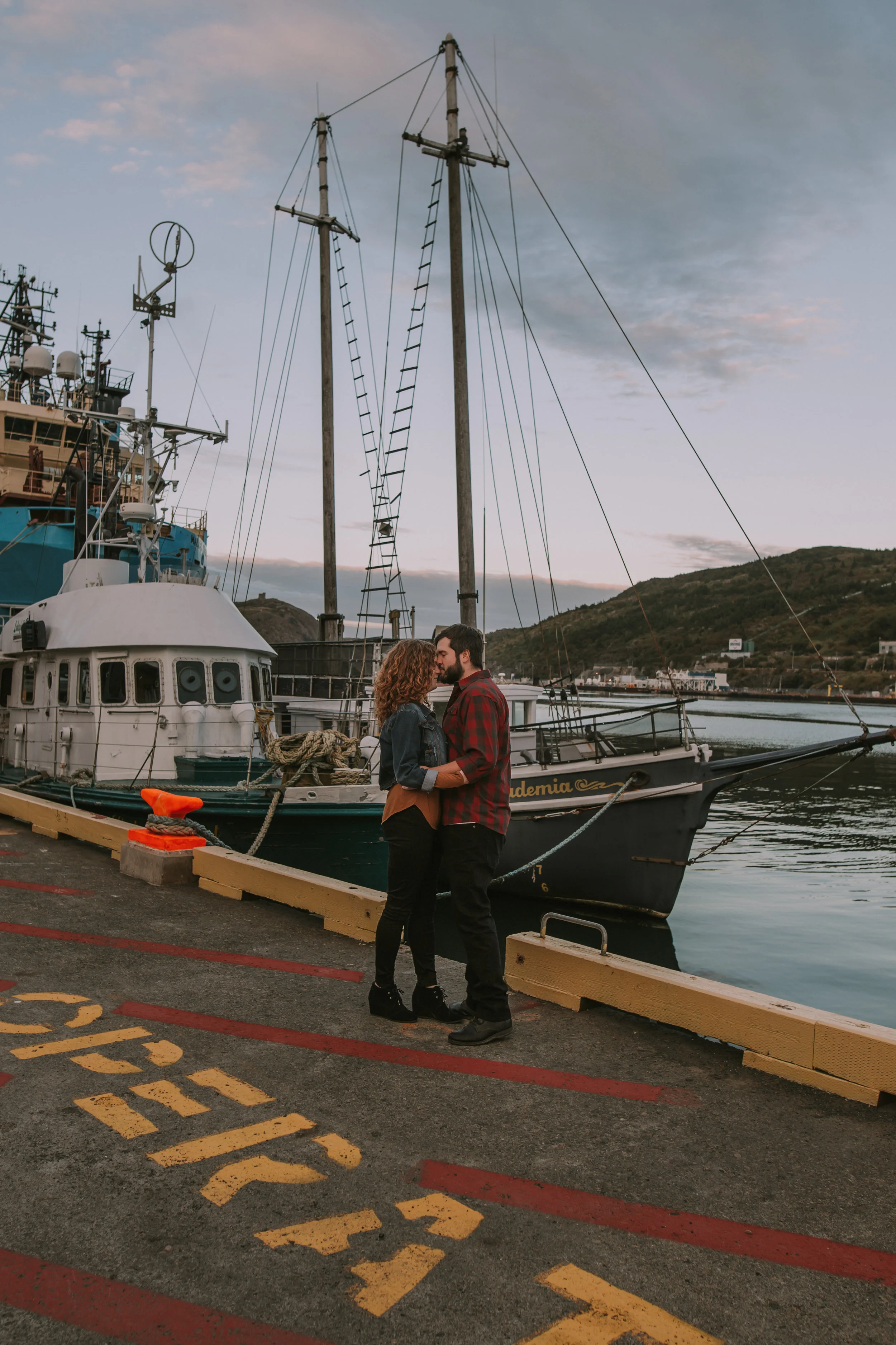 St. John's downtown engagement pictures - Jennifer Georgette Photography