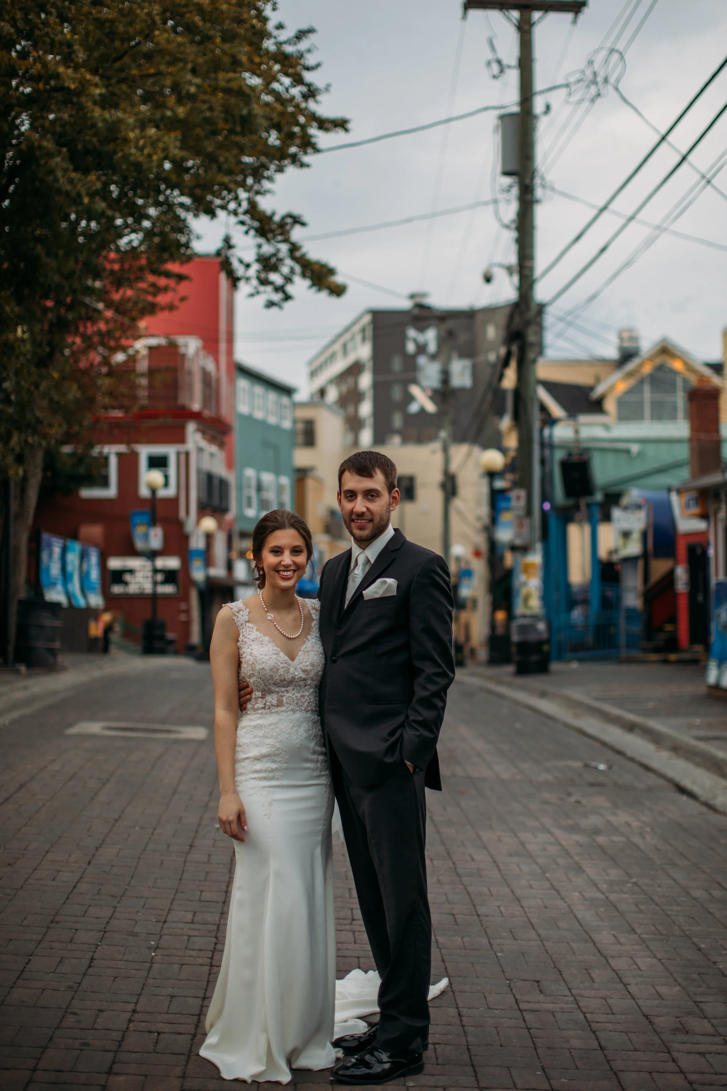 Downtown St. Johns Wedding on George Street