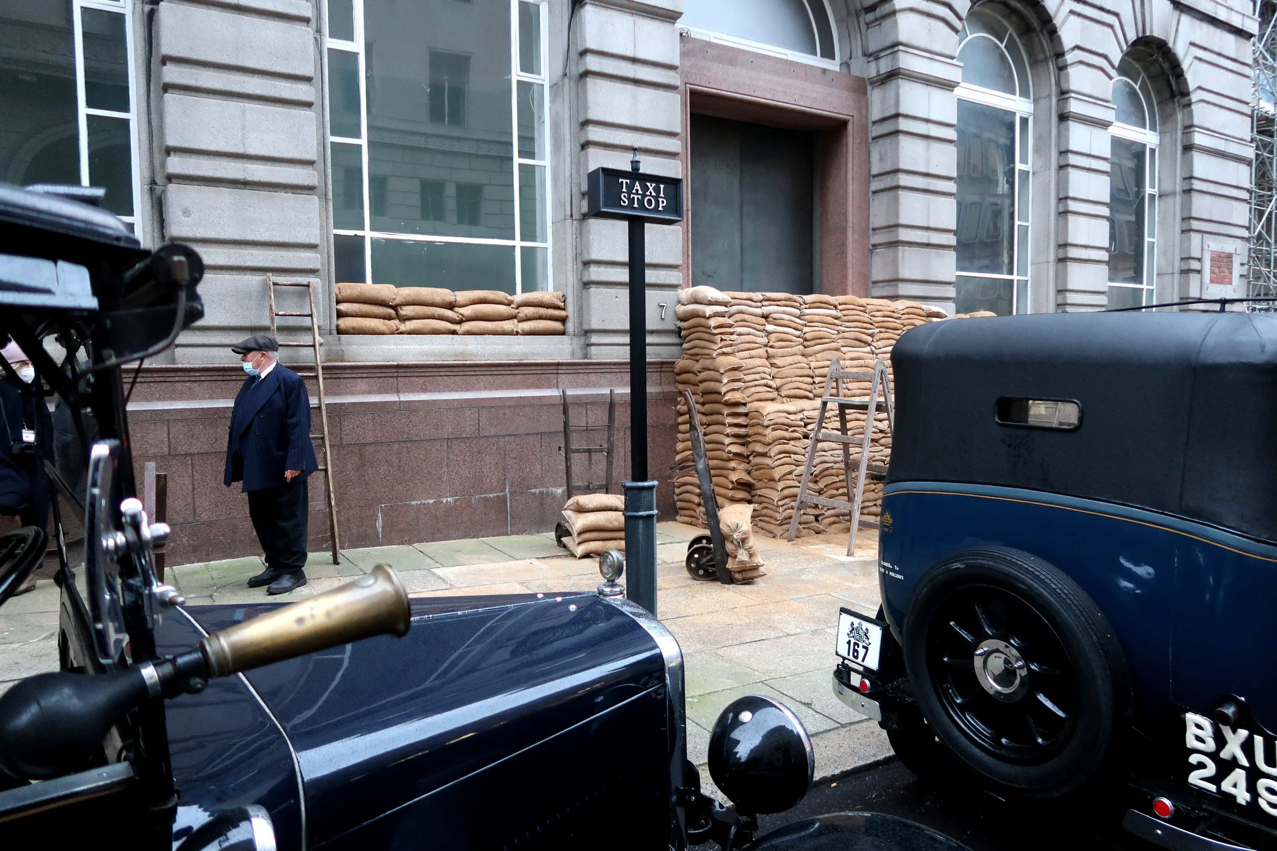  Sandbag construction made with a forma 