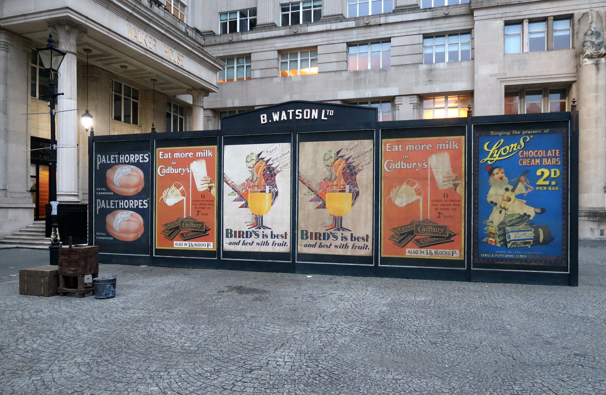  Poster board cover up for restaurant seating area Graphic Design by Anita Dhillon 