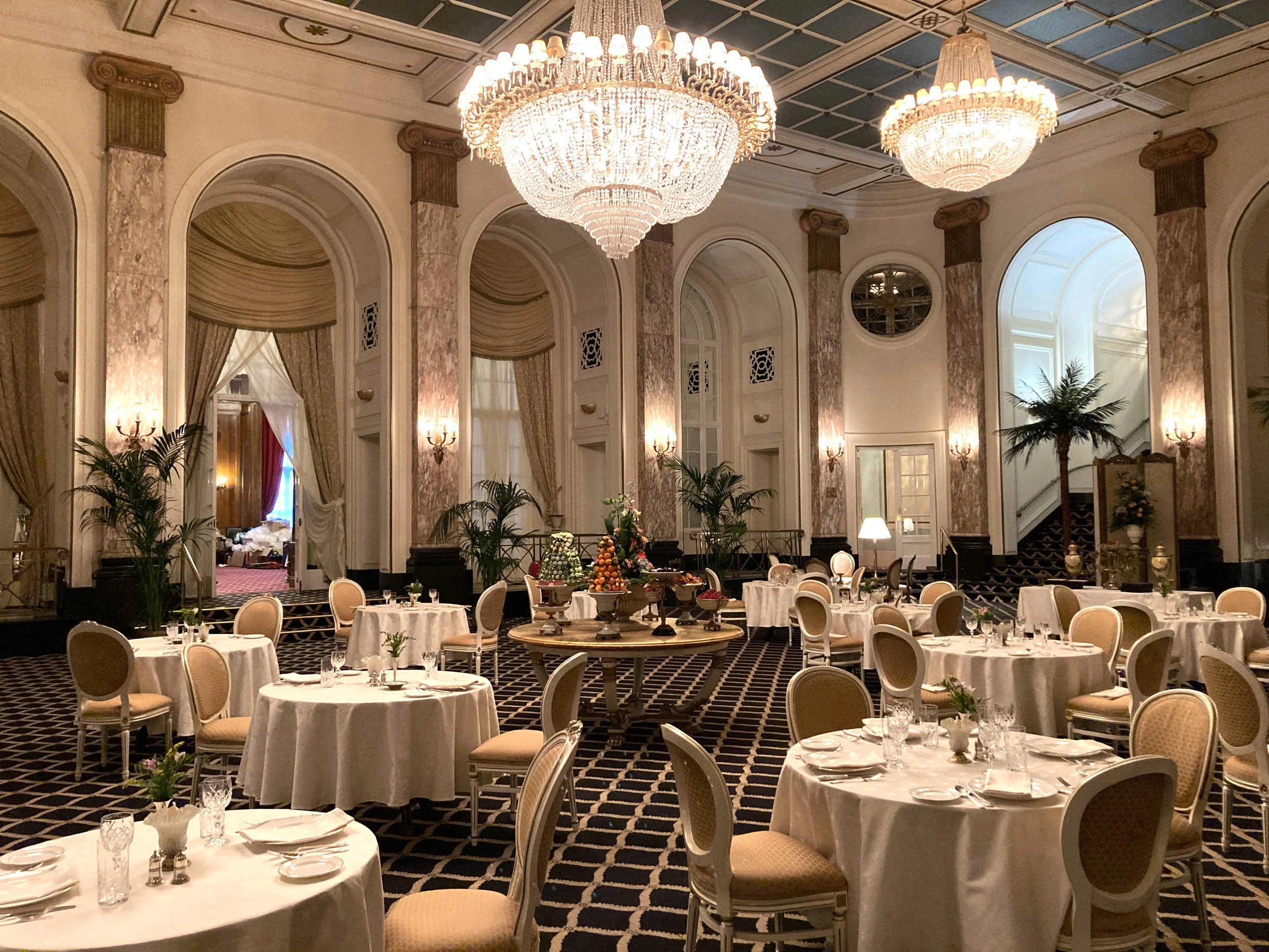  The Ritz dining room 