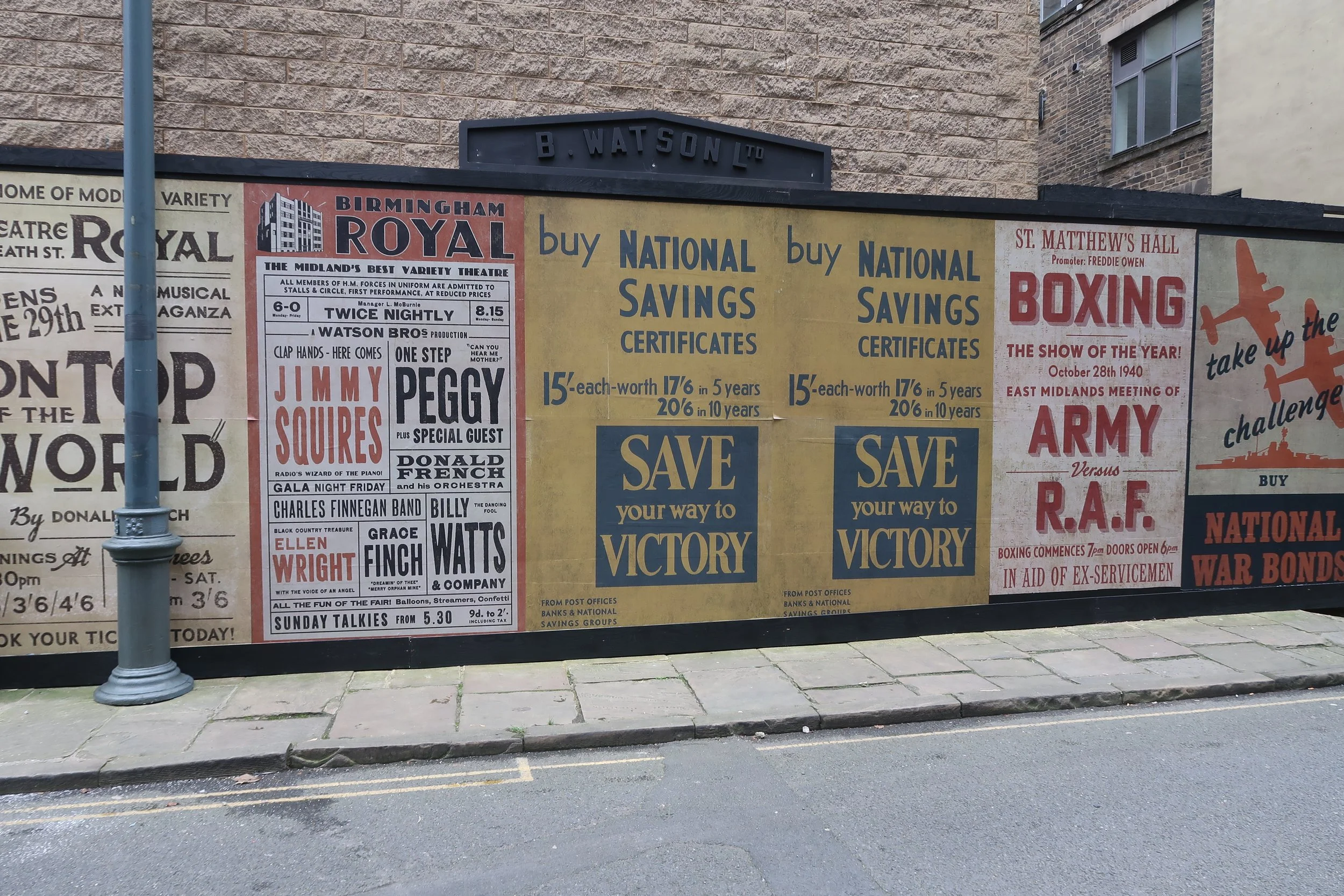  Location Cover up with Period posters 