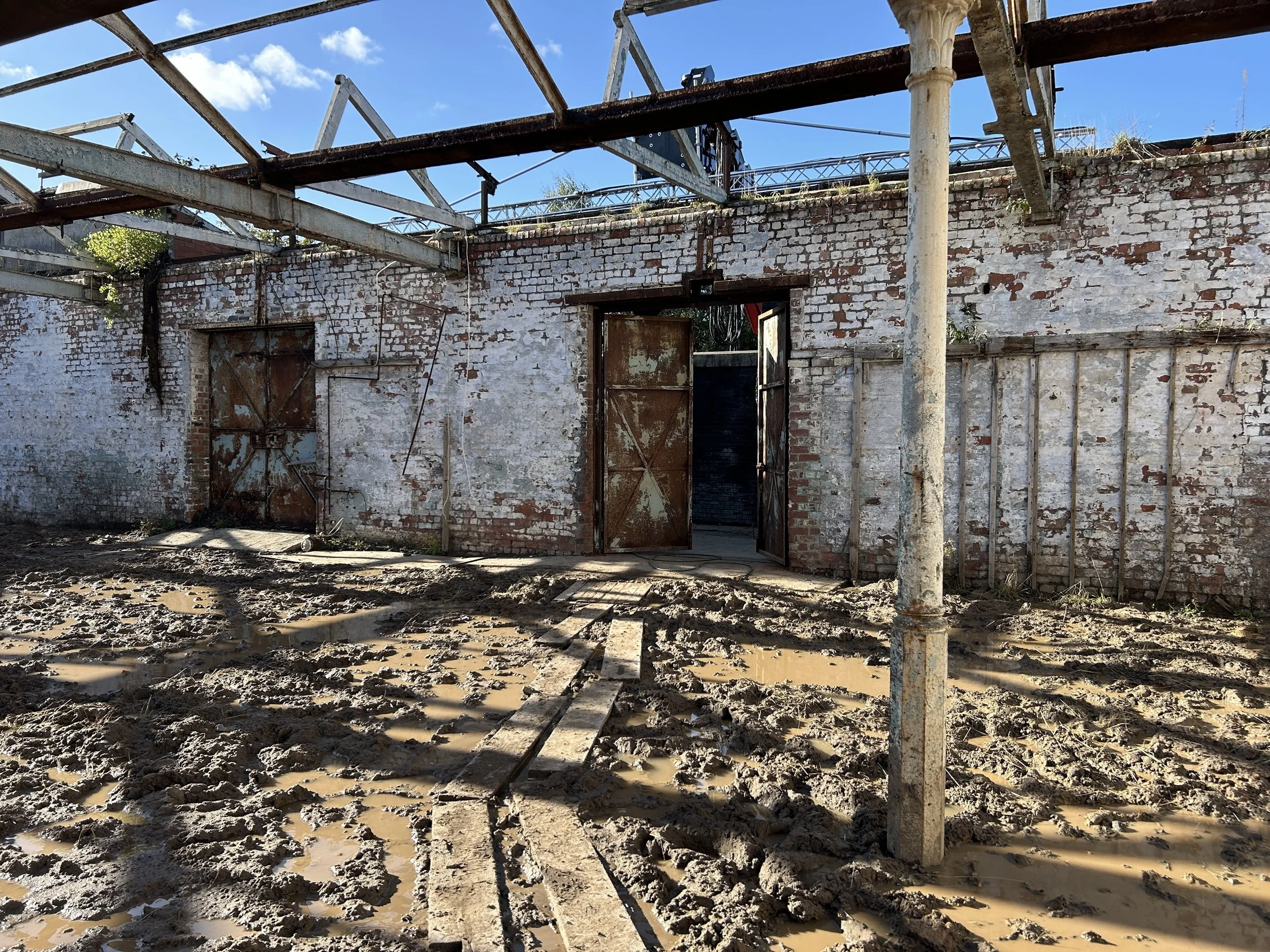  Various metal doors built and fitted on location 