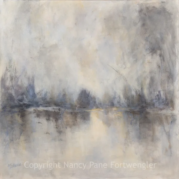 Reflections in Silence: Lakeside Morning