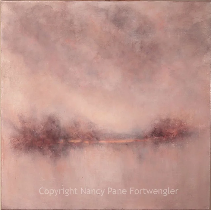 Reflections in Silence: Rosy Glow