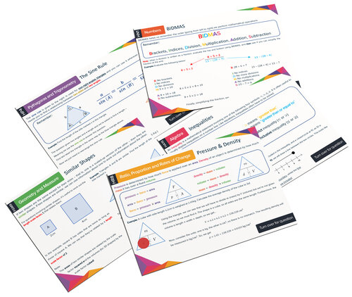 Top Tips For Using Gcse Maths Revision Cards The Exam Coach