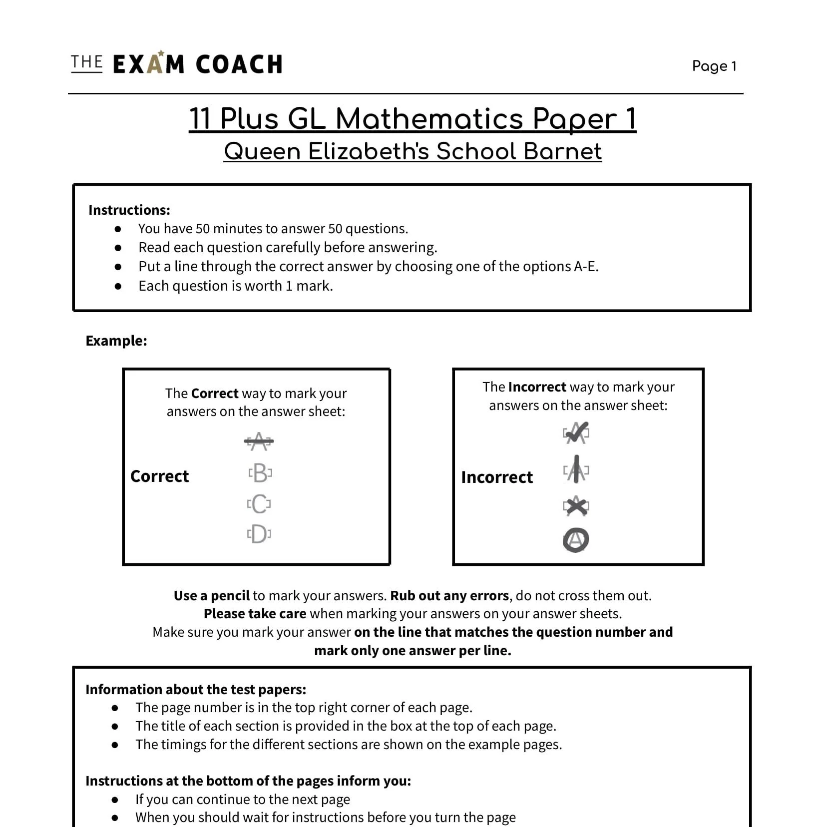 SAMPLE+The+Exam+Coach+Queen+Elizabeth%27s+School+Barnet+11+Plus+Practice+Paper+Pack-5.jpg