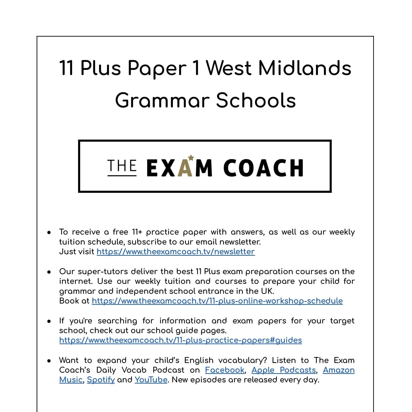 SAMPLE+The+Exam+Coach+West+Midlands+Grammar+Schools+11+Plus+Practice+Paper+Pack-1.jpg