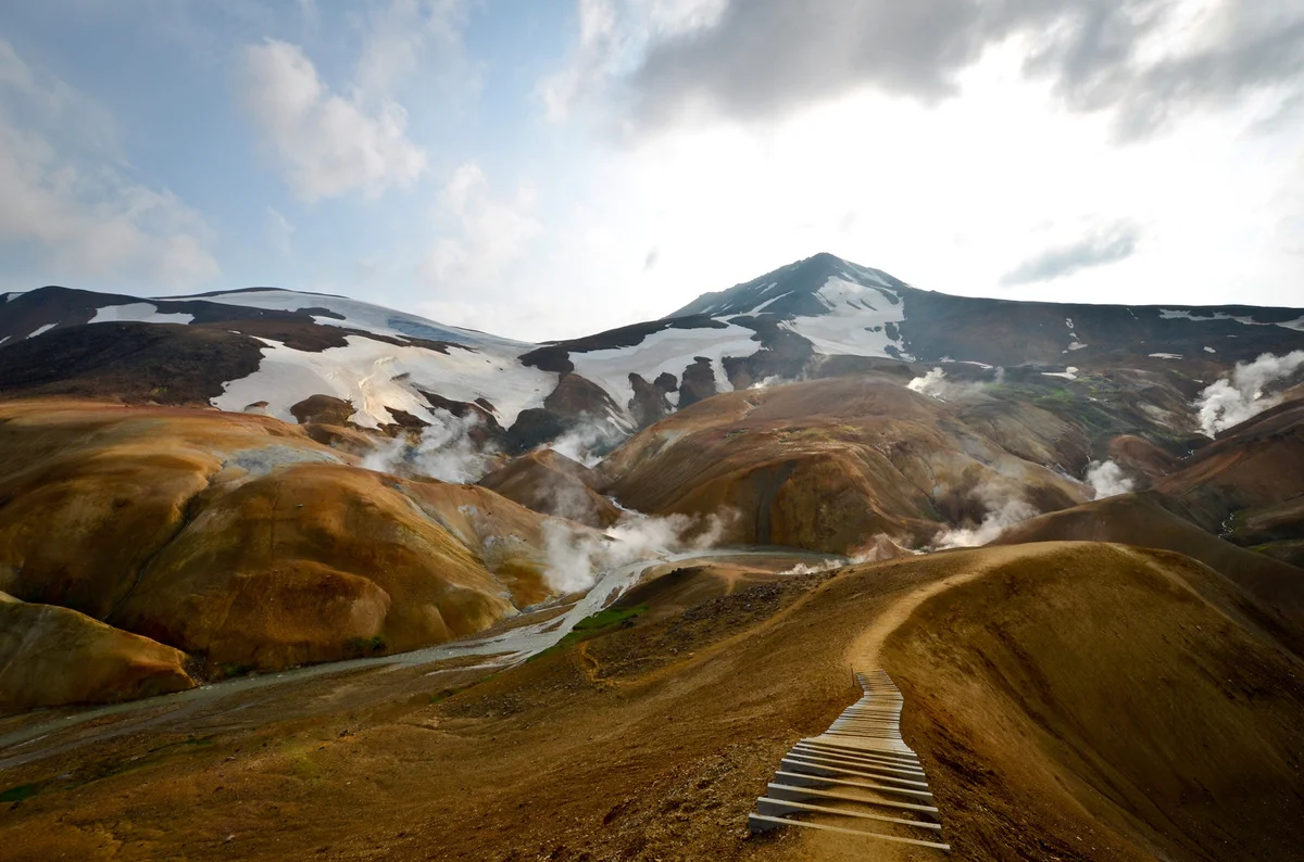 Islande-J10: Varmahlid- Kerlingarfjoll par la piste Klojur