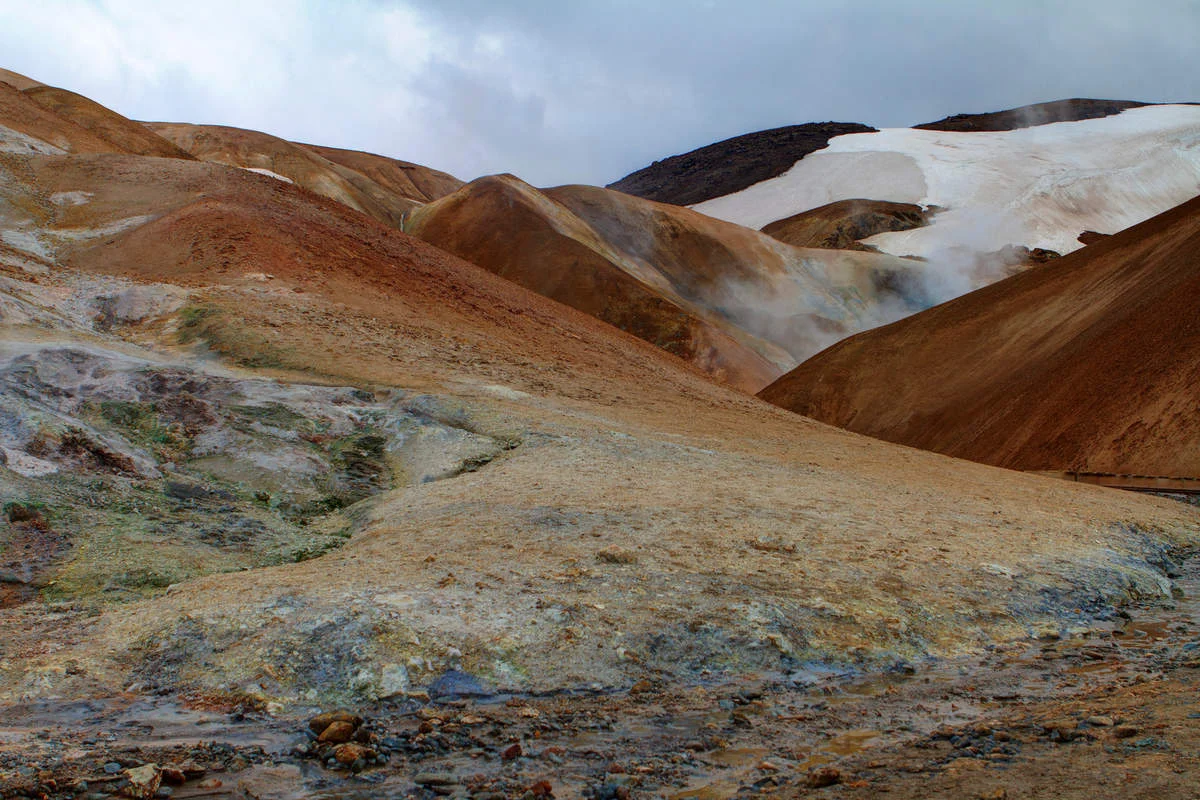 Islande-J10: Varmahlid- Kerlingarfjoll par la piste Klojur