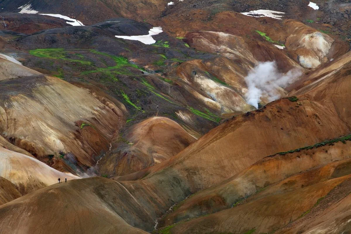Islande-J10: Varmahlid- Kerlingarfjoll par la piste Klojur