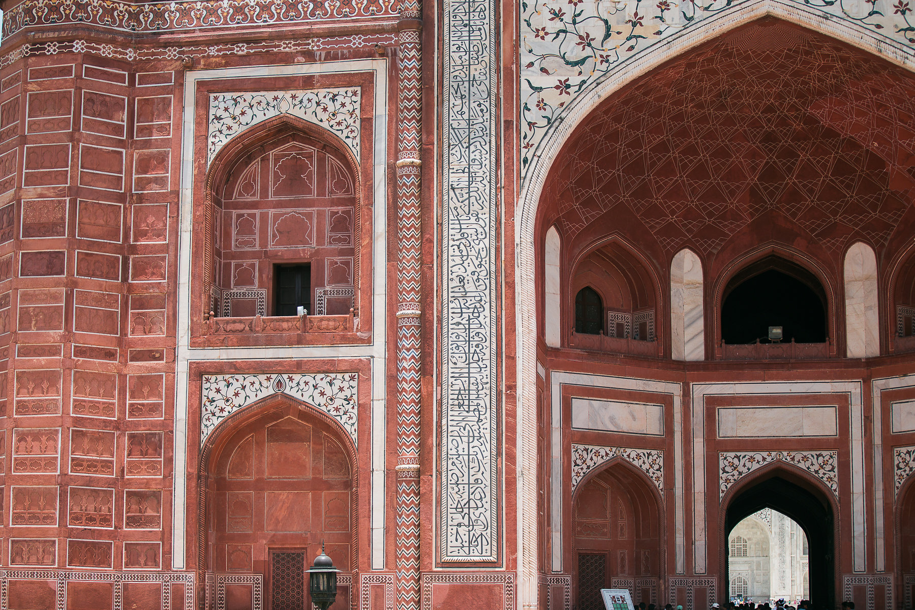 TAJ COMPLEX ENTRANCE, Agra, India