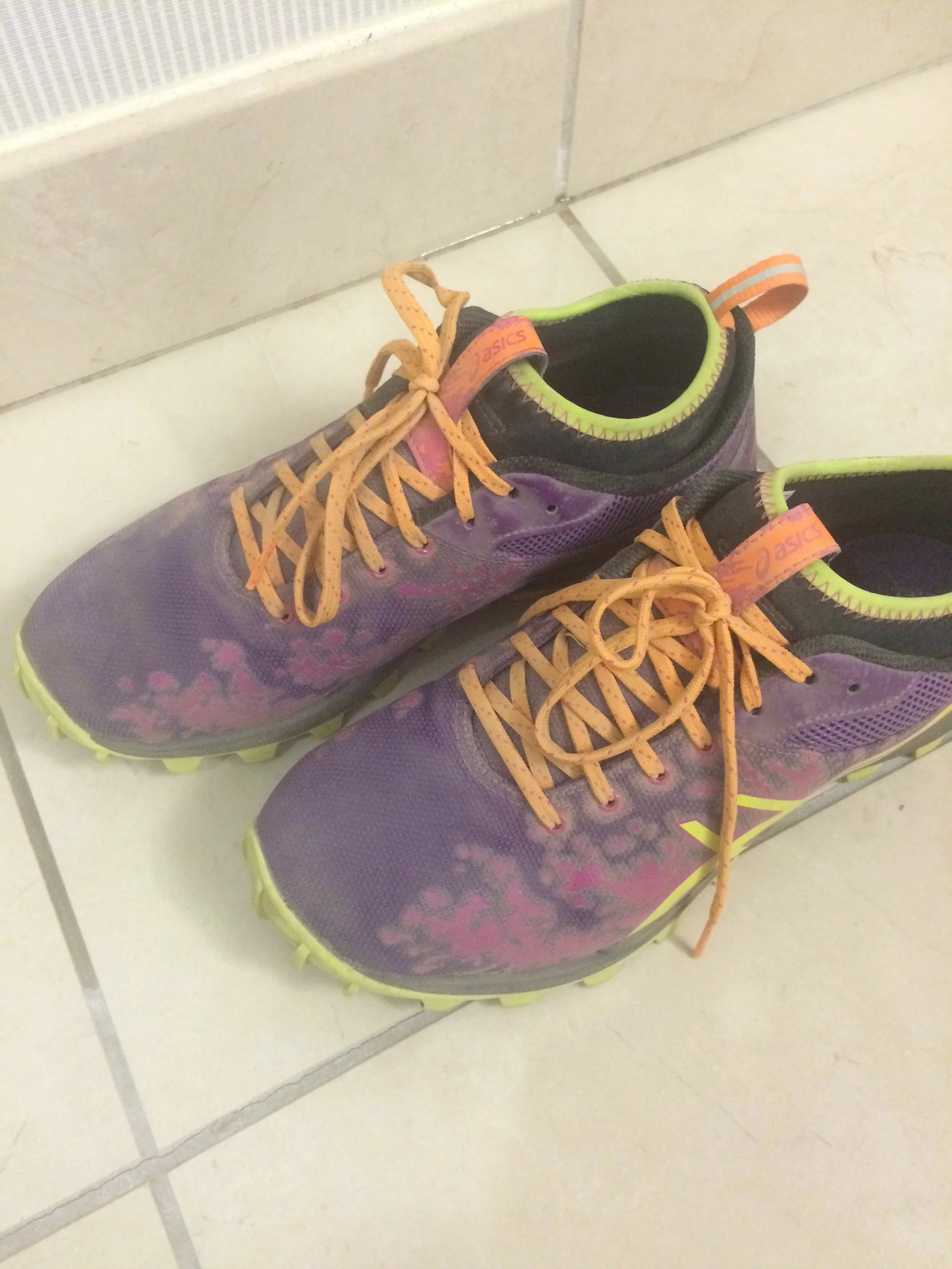 I posted this on Instagram last summer, "Dirty dusty trail runners.  Quiet on social media for the week.  Loud in the universe." 