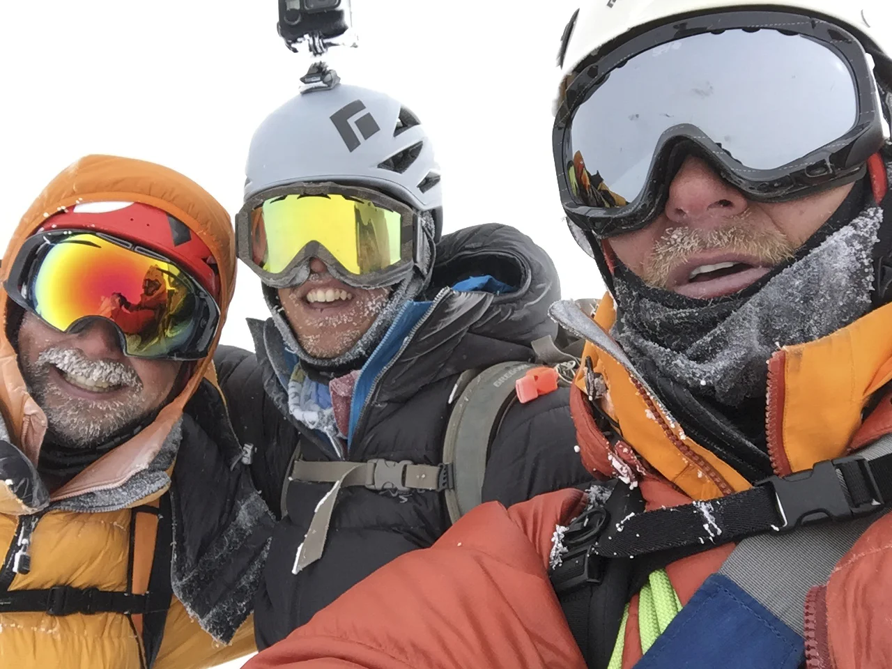 On the summit of Denali 20,310'