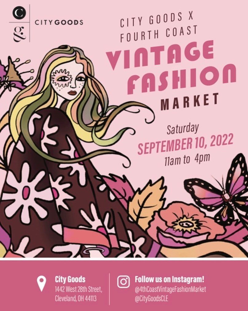 We&rsquo;re counting down the days to @4thcoastvintagefashionmarket! Save the date and don&rsquo;t miss this incredible group of vintage vendors! 💫