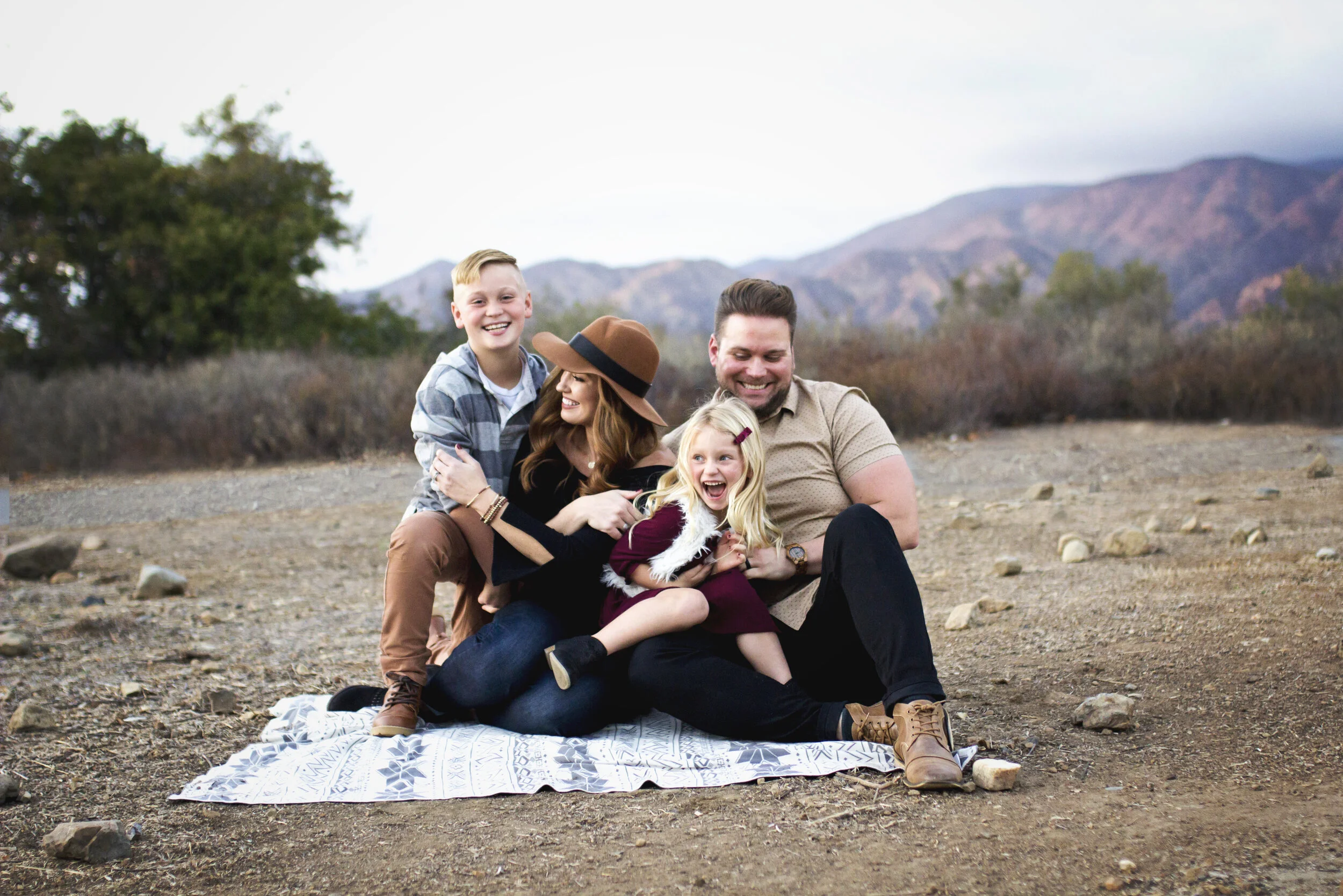The hills are alive | Rancho Santa Margarita Family Photographer