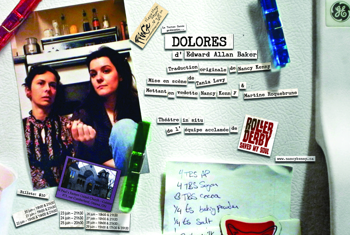 Poster from the first production of Dolores