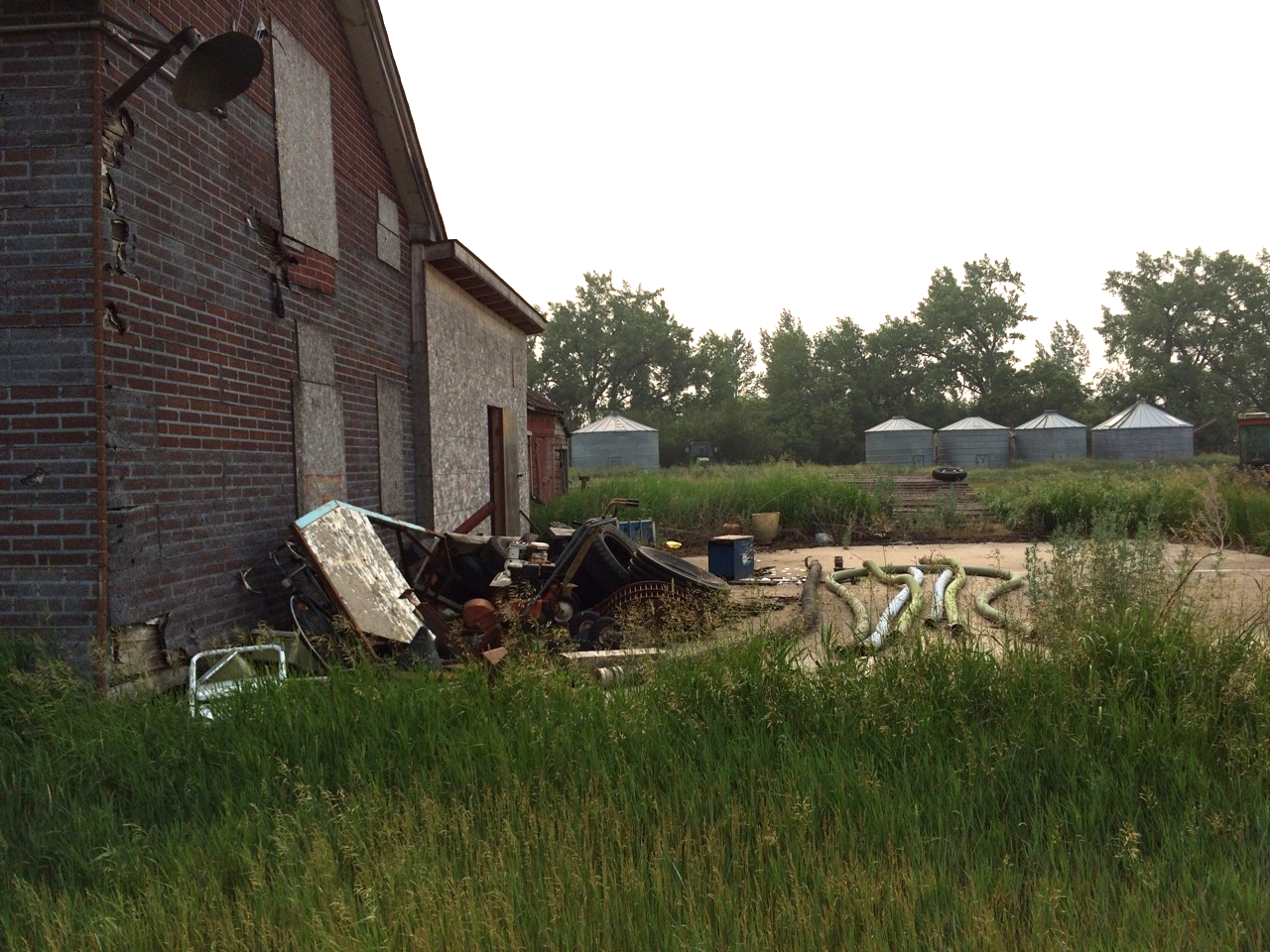 Photo of our location from our initial scouting