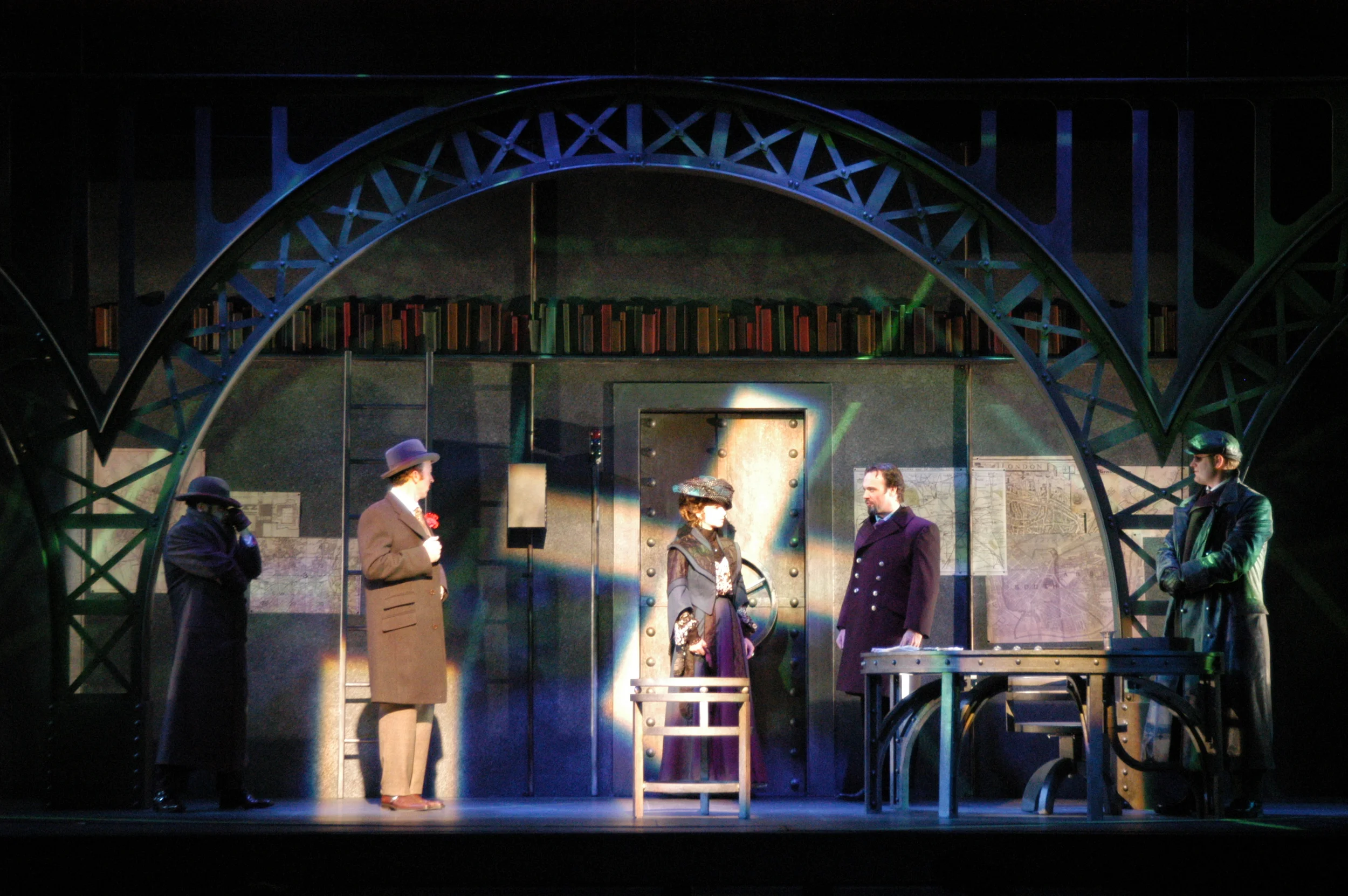 SHERLOCK HOLMES Set and Projection Design