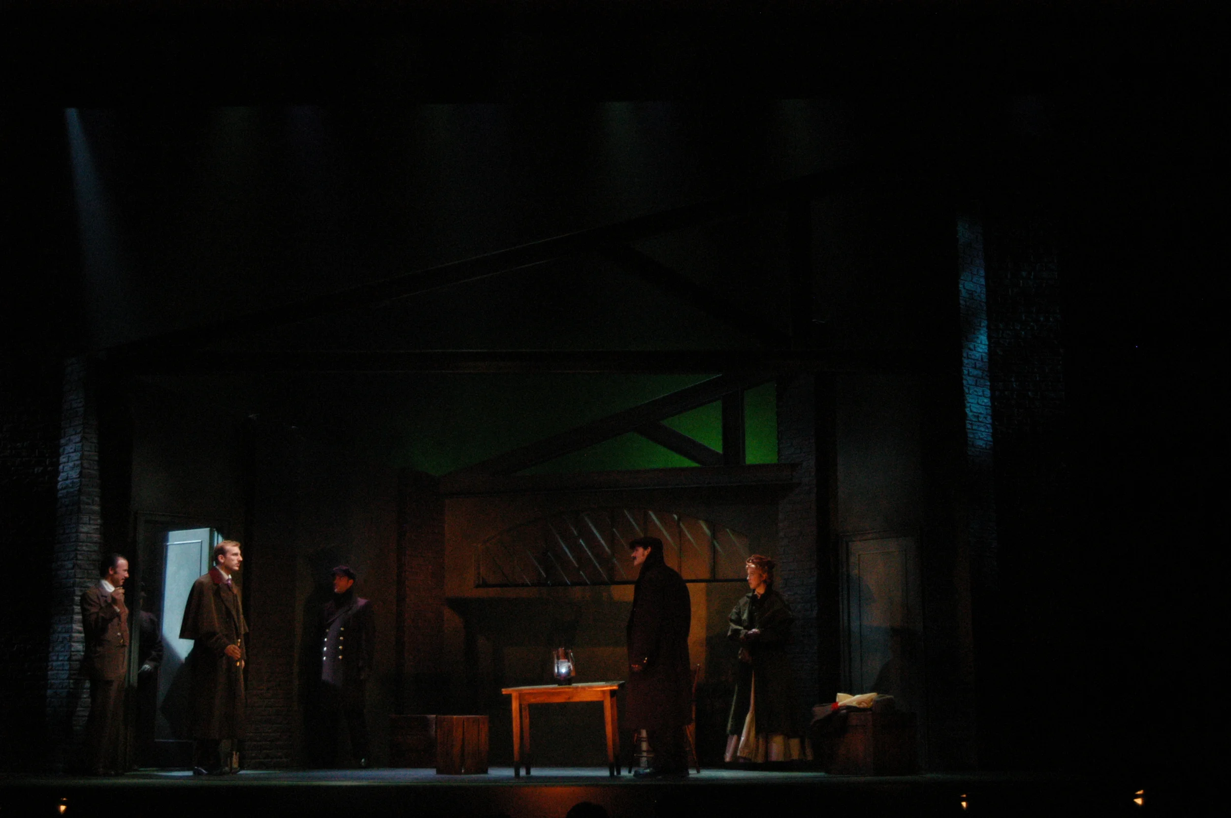 SHERLOCK HOLMES Set and Projection Design