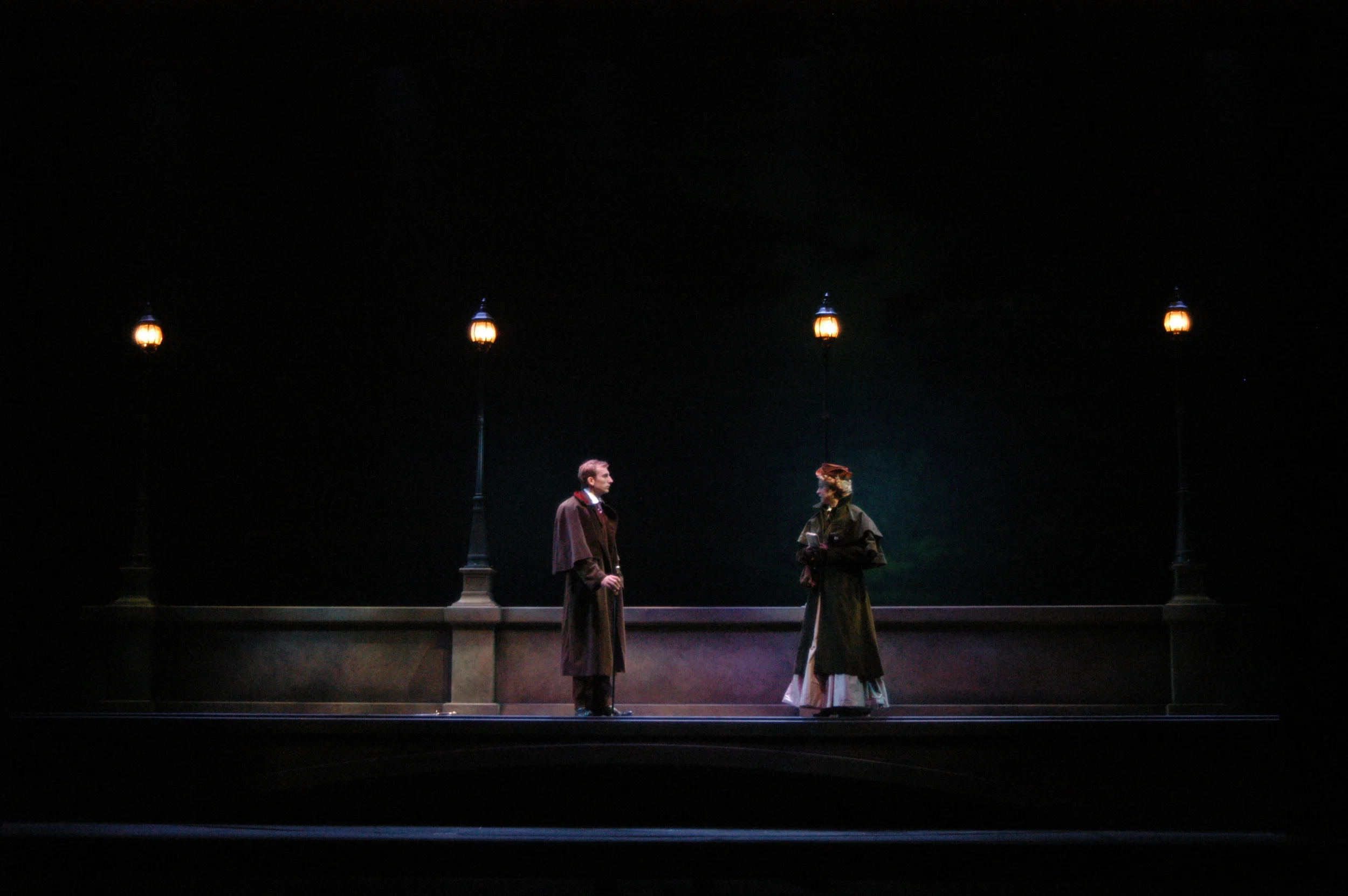 SHERLOCK HOLMES Set and Projection Design