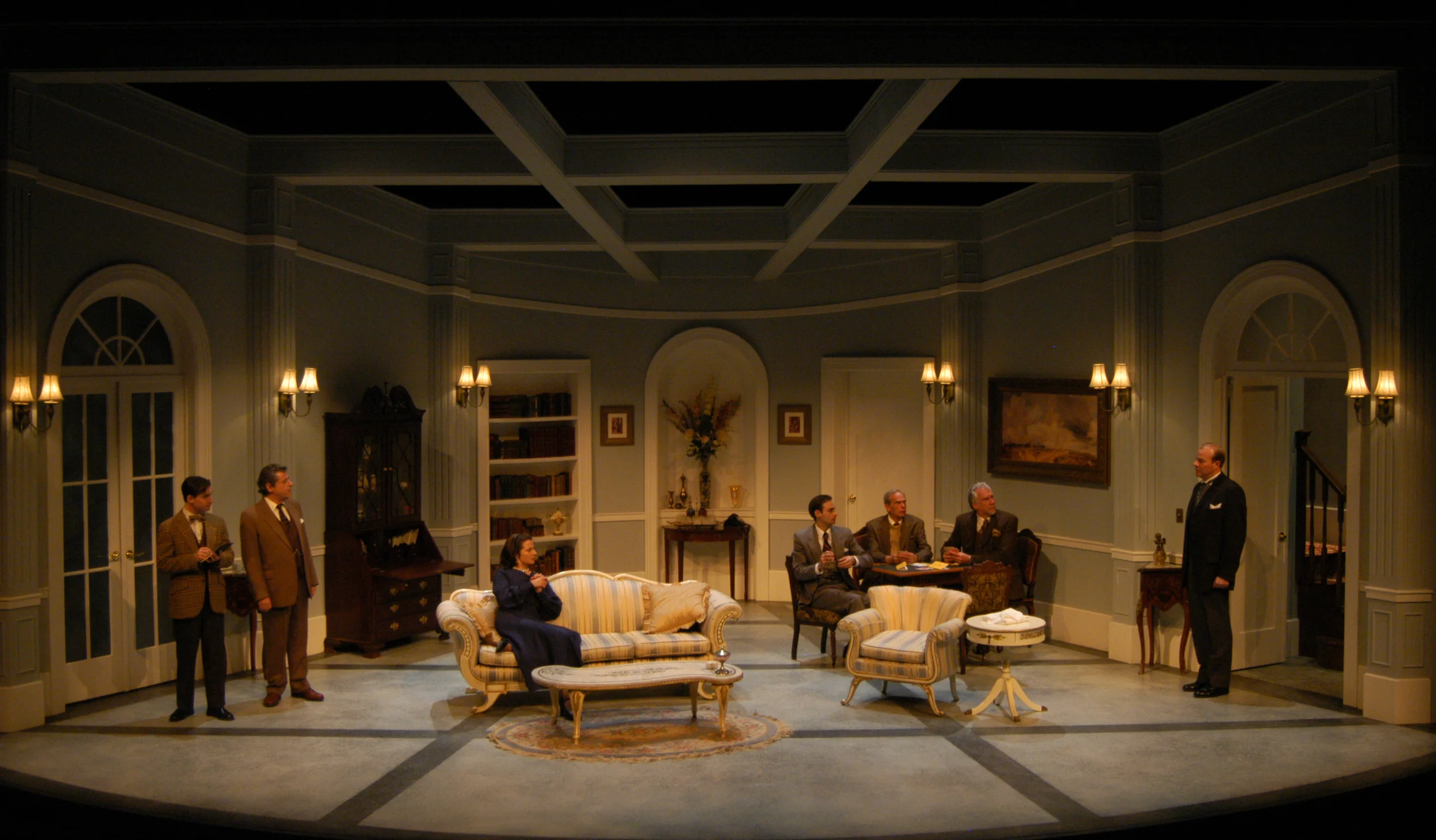 SPIDER'S WEB Set and Lighting Design