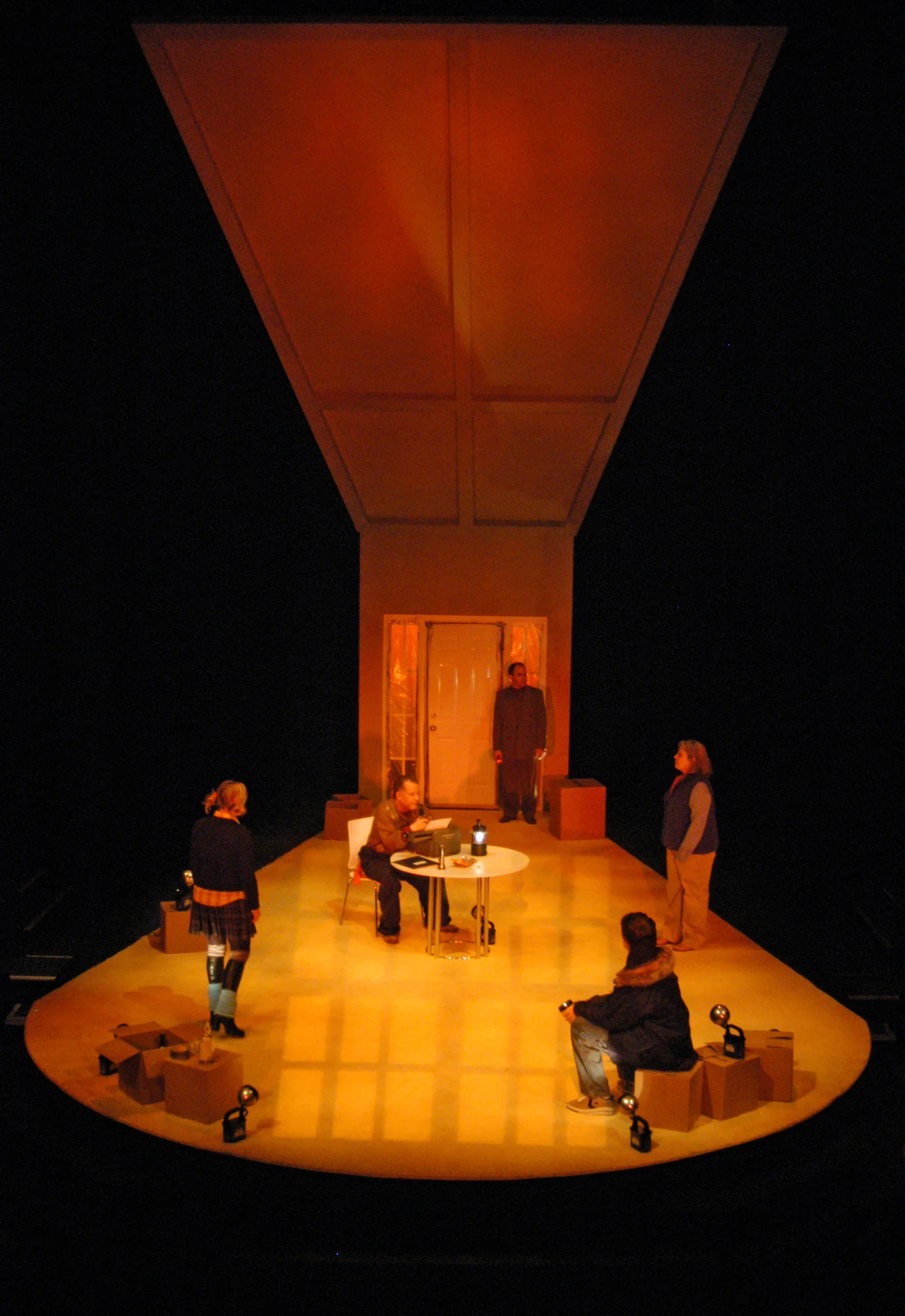 ALL CLEAR Set Design