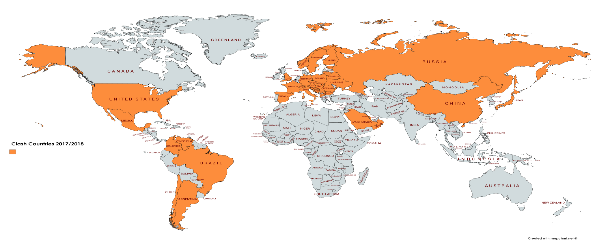 Clash goes Global