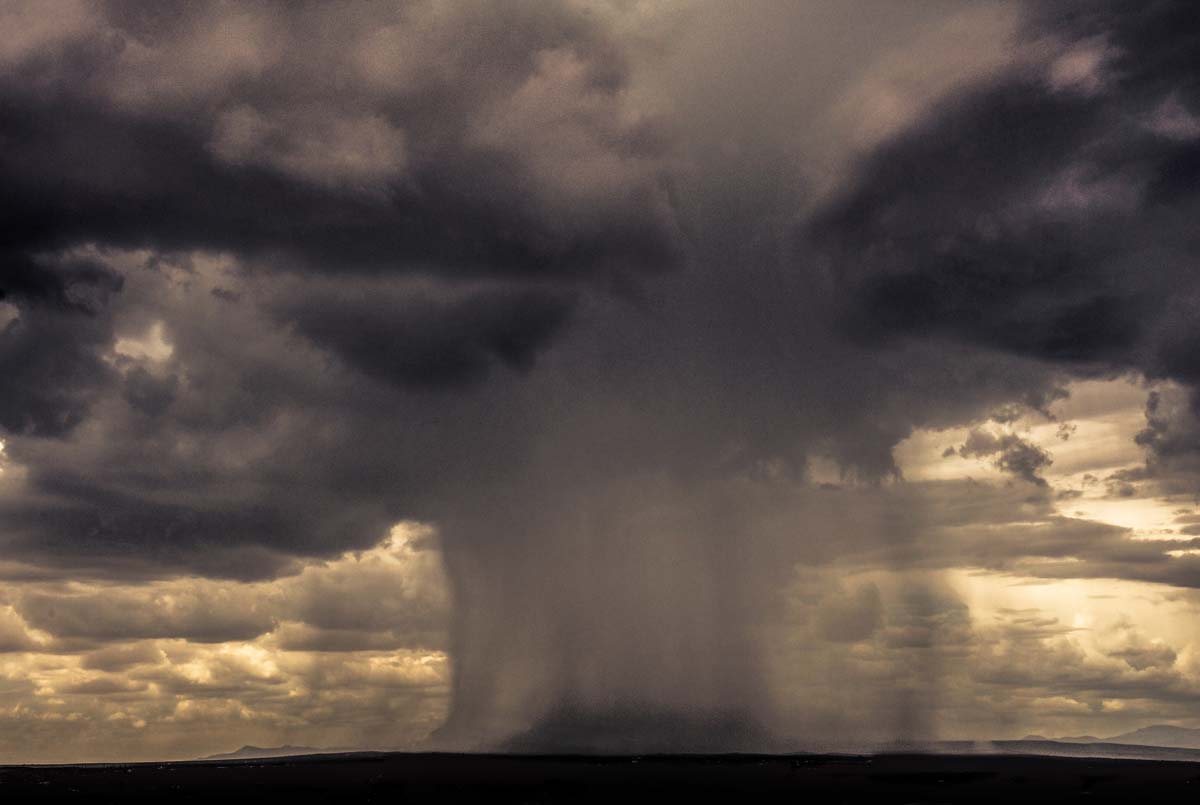 Rainstorm near Alberquerque