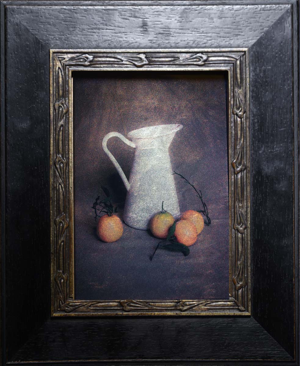 Pitcher with Oranges