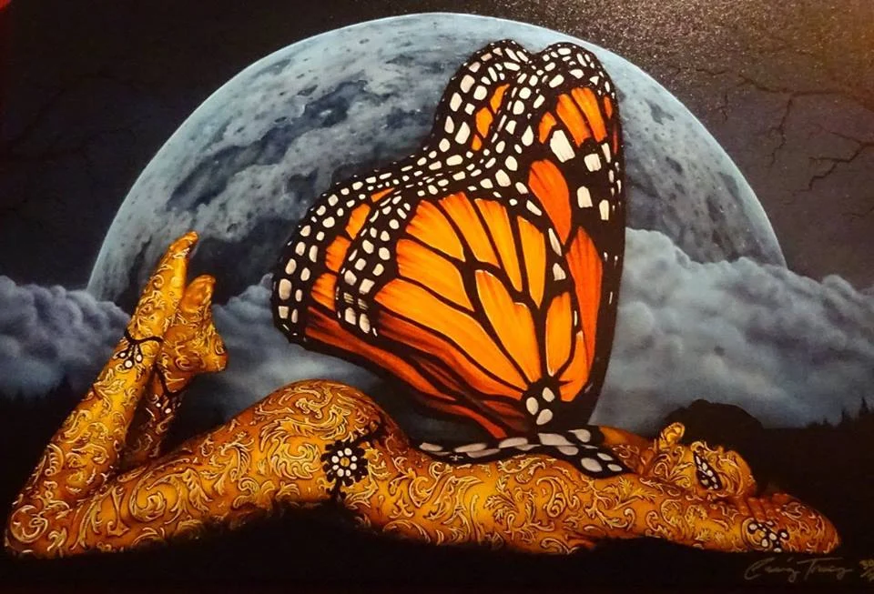 Portal of The Feminine: Maiden, Mother, Queen, Crone from Flower to Seed