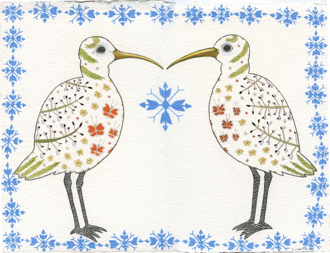 Two Kuovi Birds