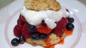 Mixed Berry Shortcakes with Brown Sugar Biscuits