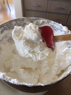 They should be so stiff that when you hold up the spatula, they do not slip off.