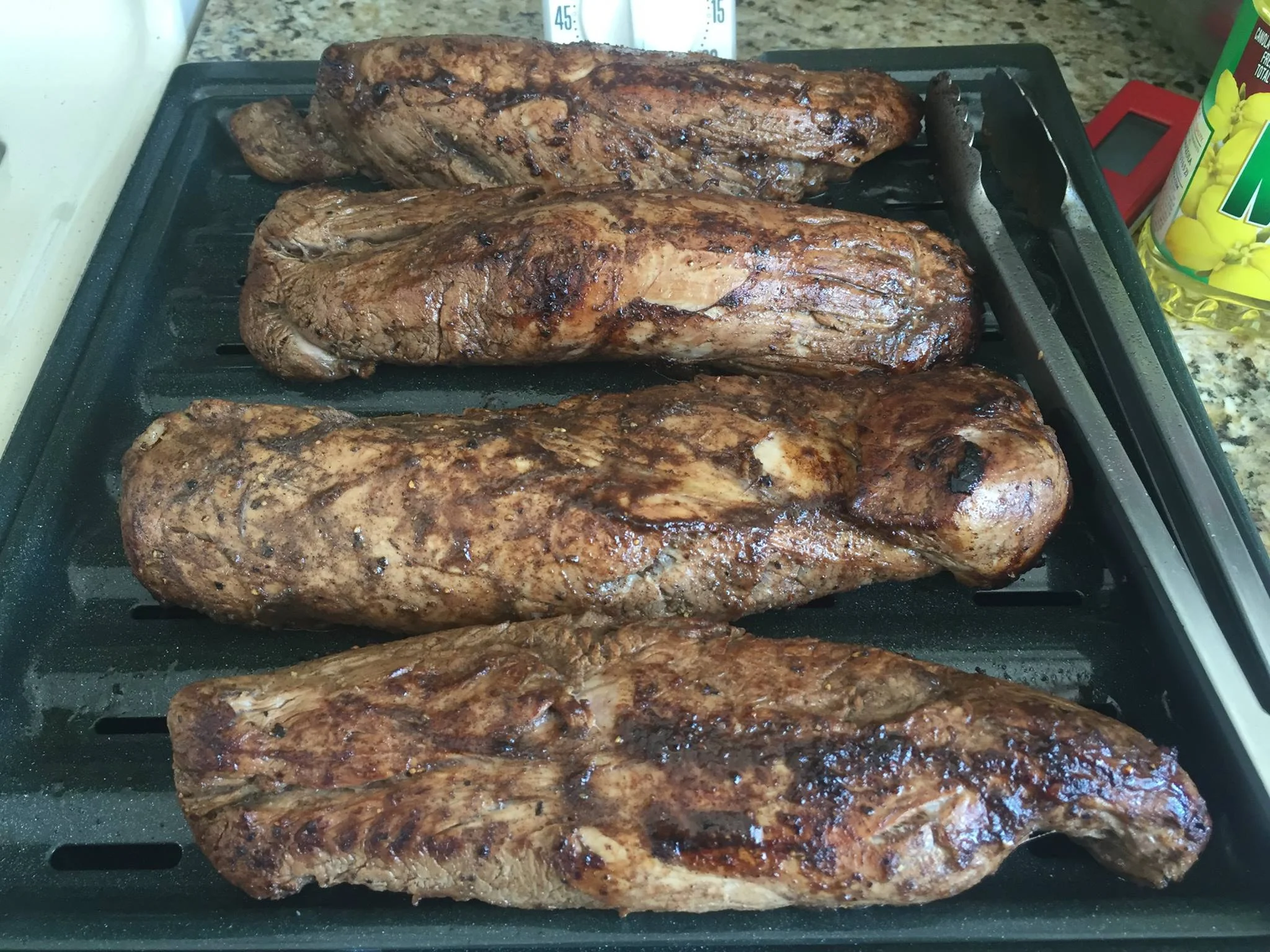 Jamaican jerk pork tenderloin