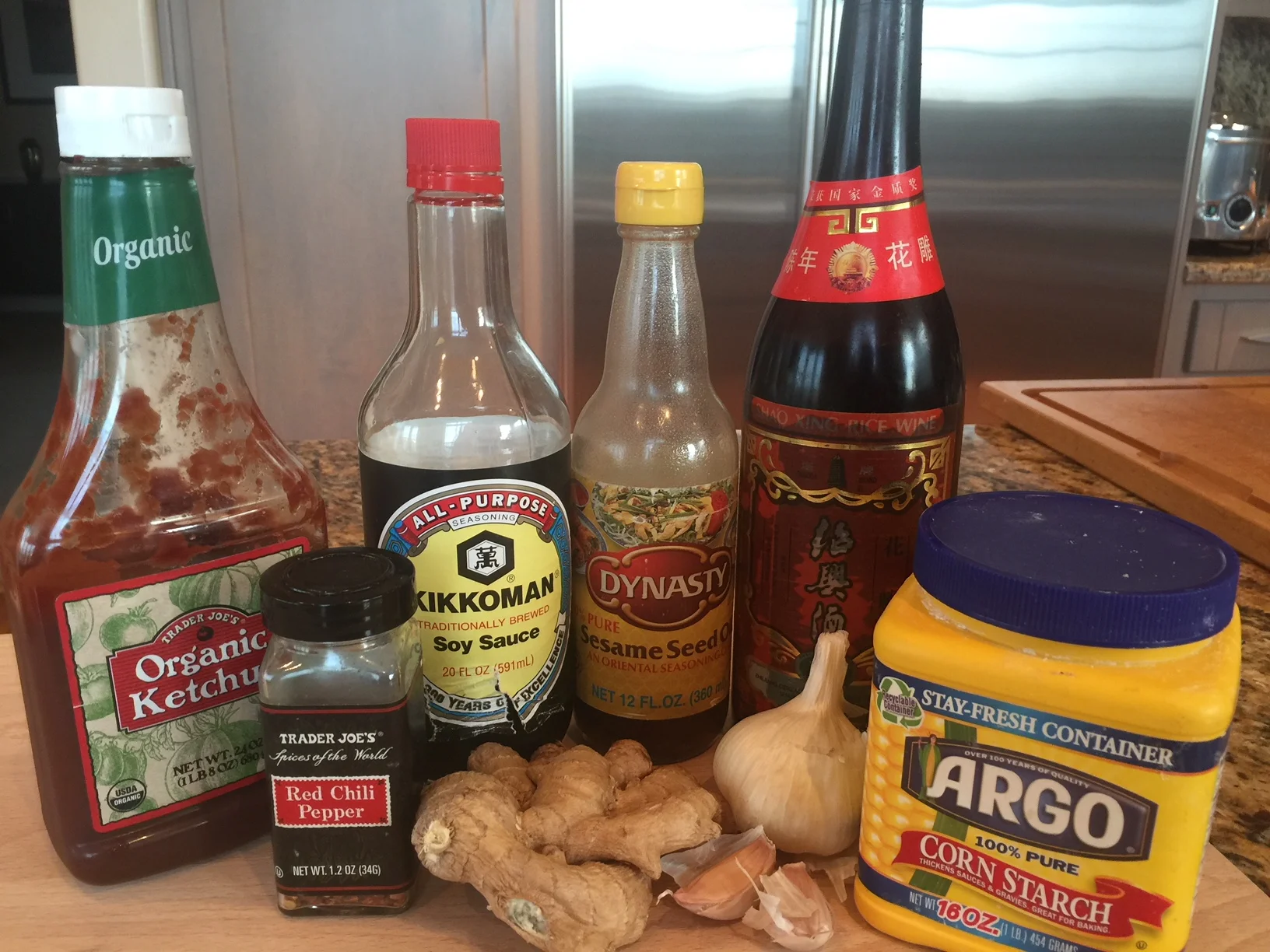The sauce recipe is made with standard ingredients you probably have on hand. The only one you may need to buy is the wine, and it keeps for months in the fridge.