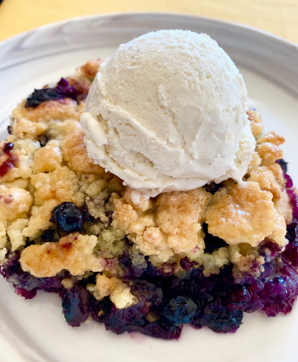 Best Ever Blueberry Crisp