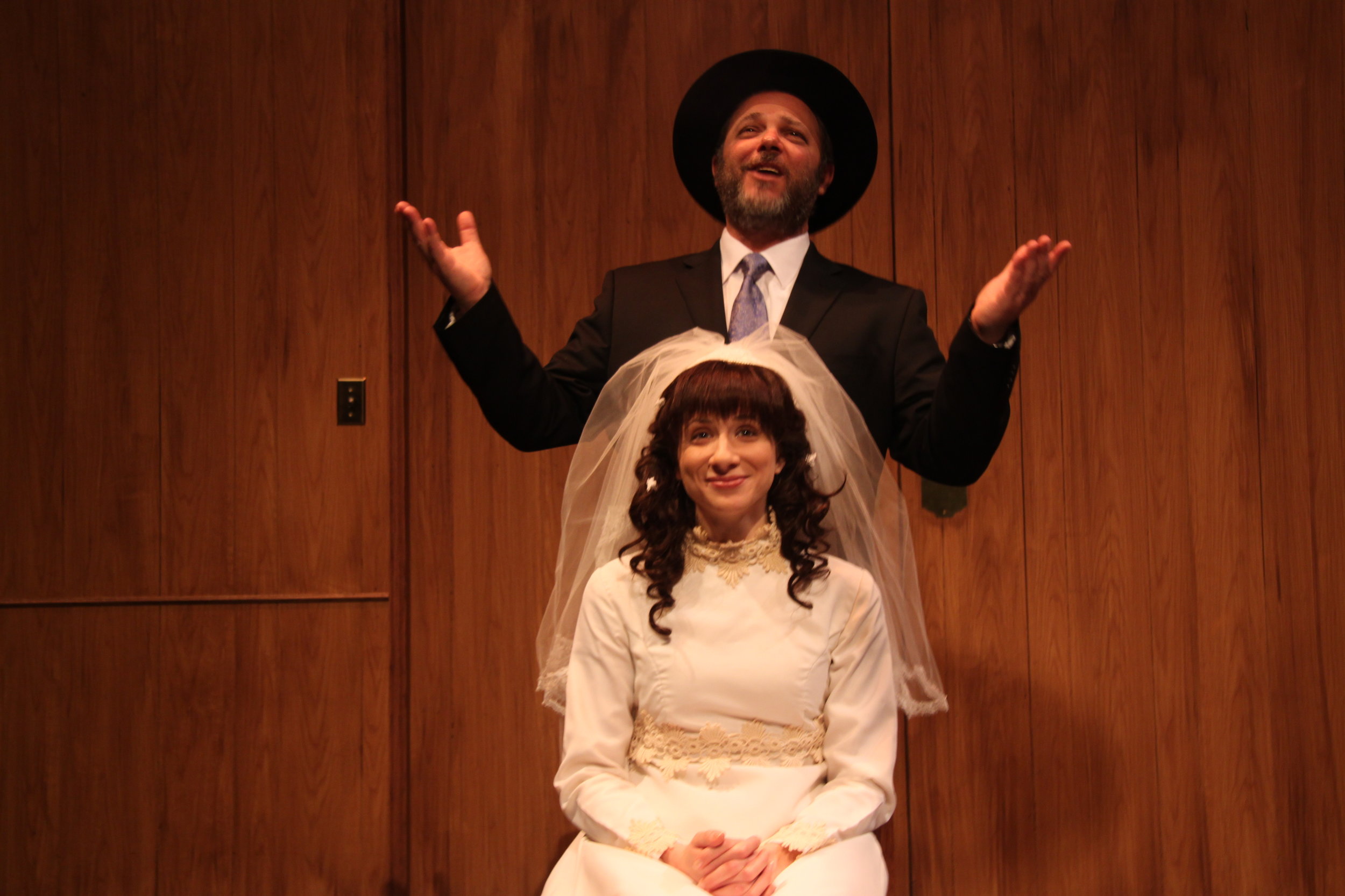  Richard Greenblatt as Morty and Julie Tepperman as Rachel in YICHUD (Seclusion) 